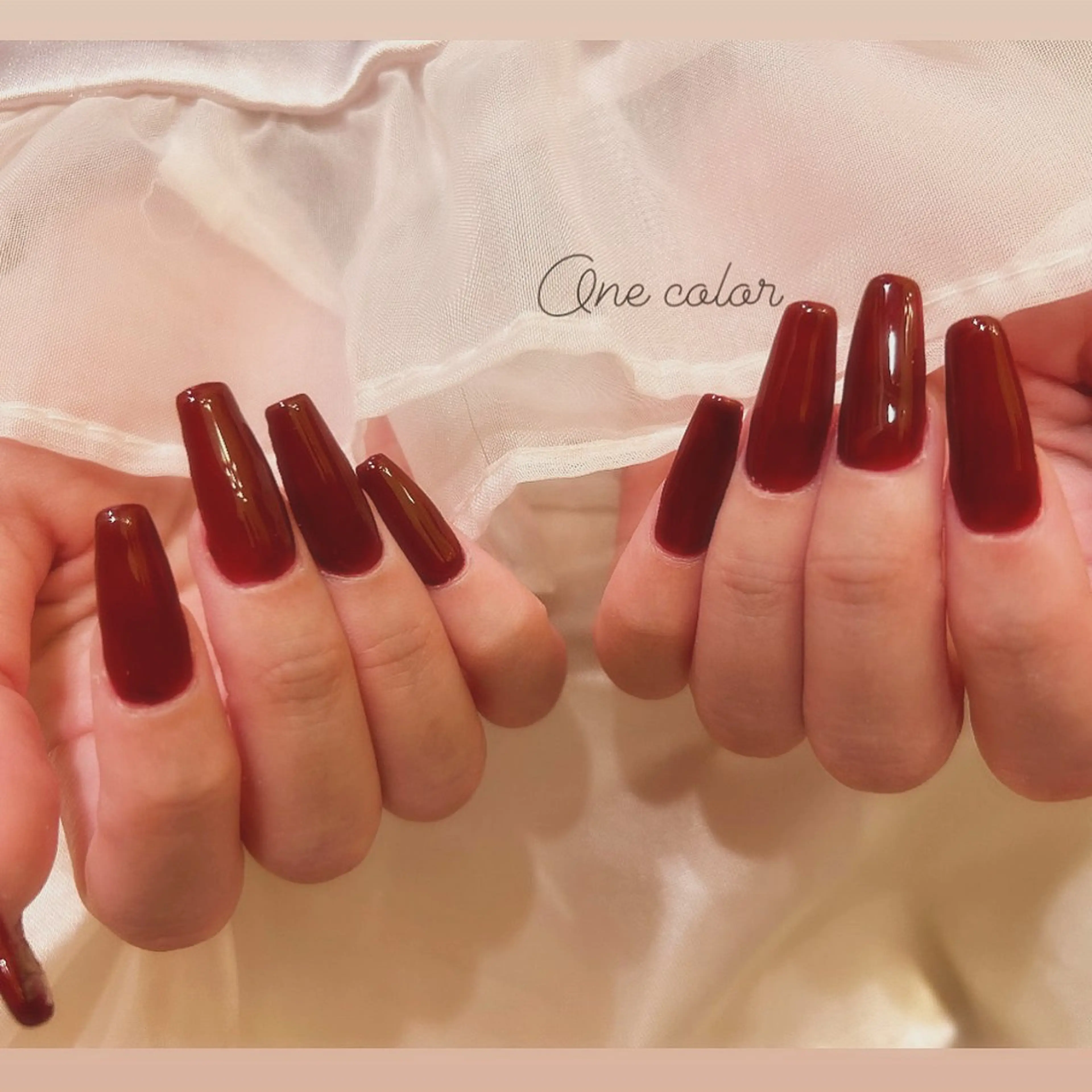 ネイル 長さ出し welina nailのネイルデザイン