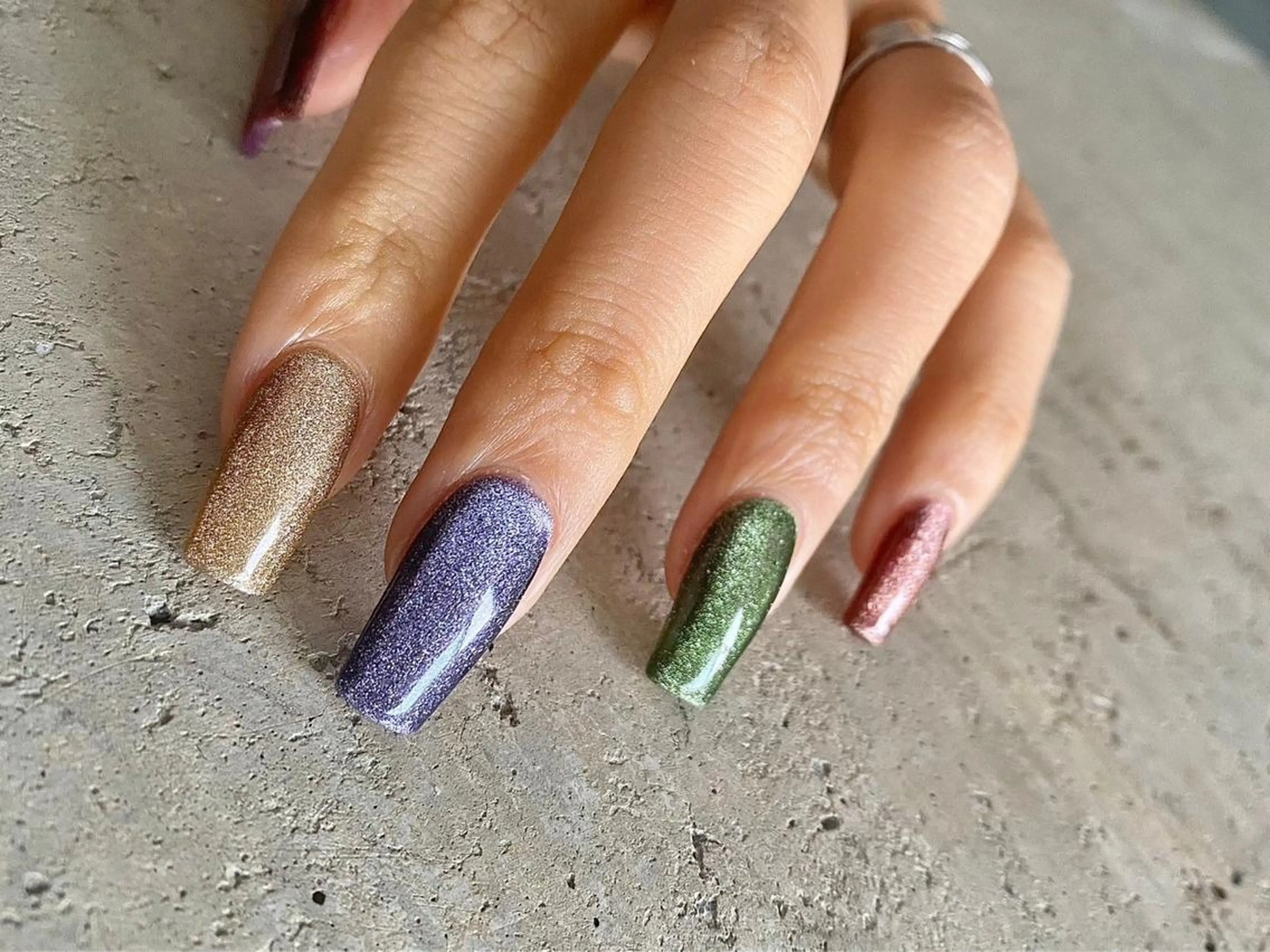 【オフ込】ハンドワンカラー マグネット/フラッシュ変更追加1100円の写真