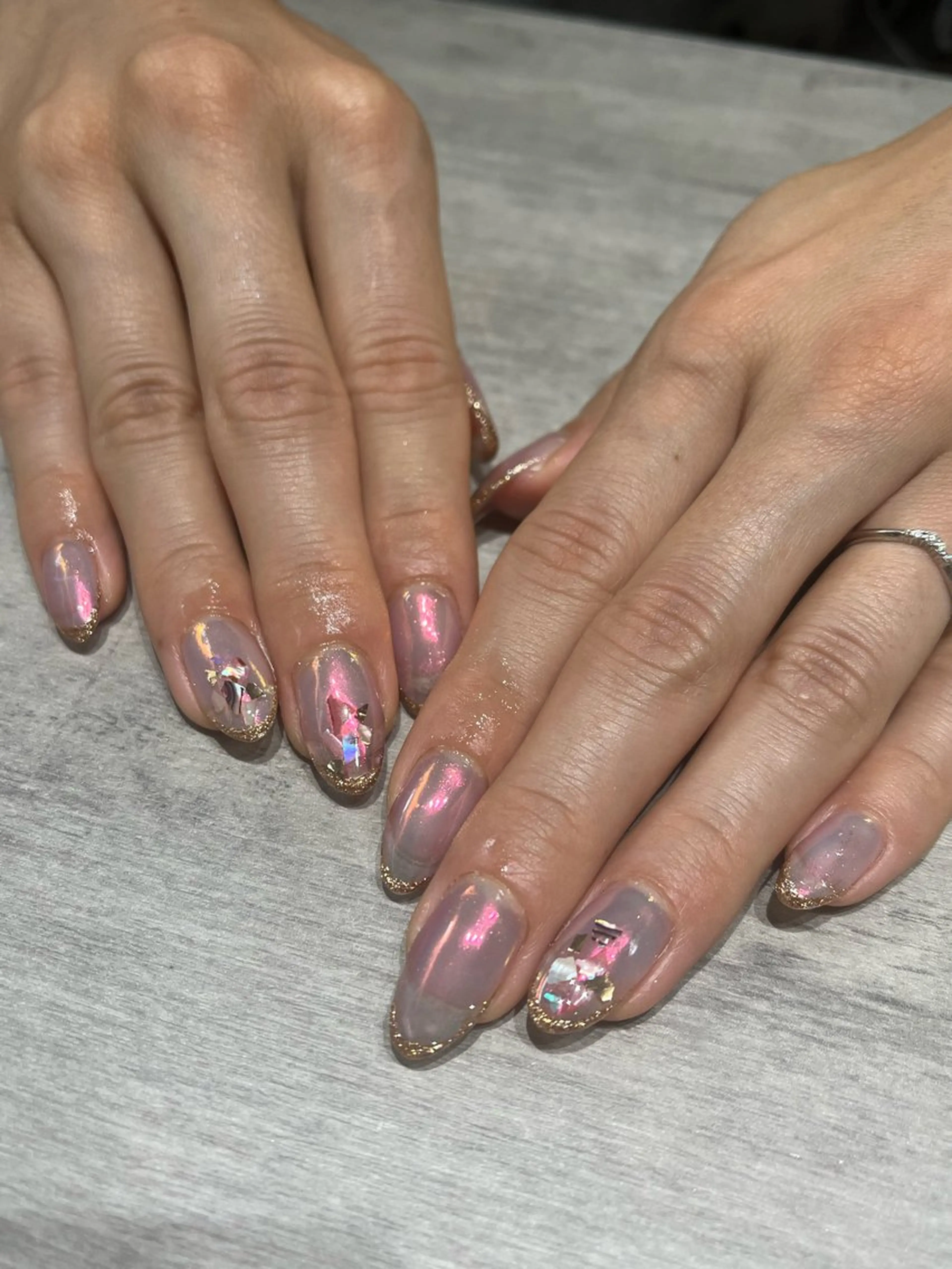 ネイル フレンチネイル ハンドネイル nail room9 ☺︎のネイルデザイン