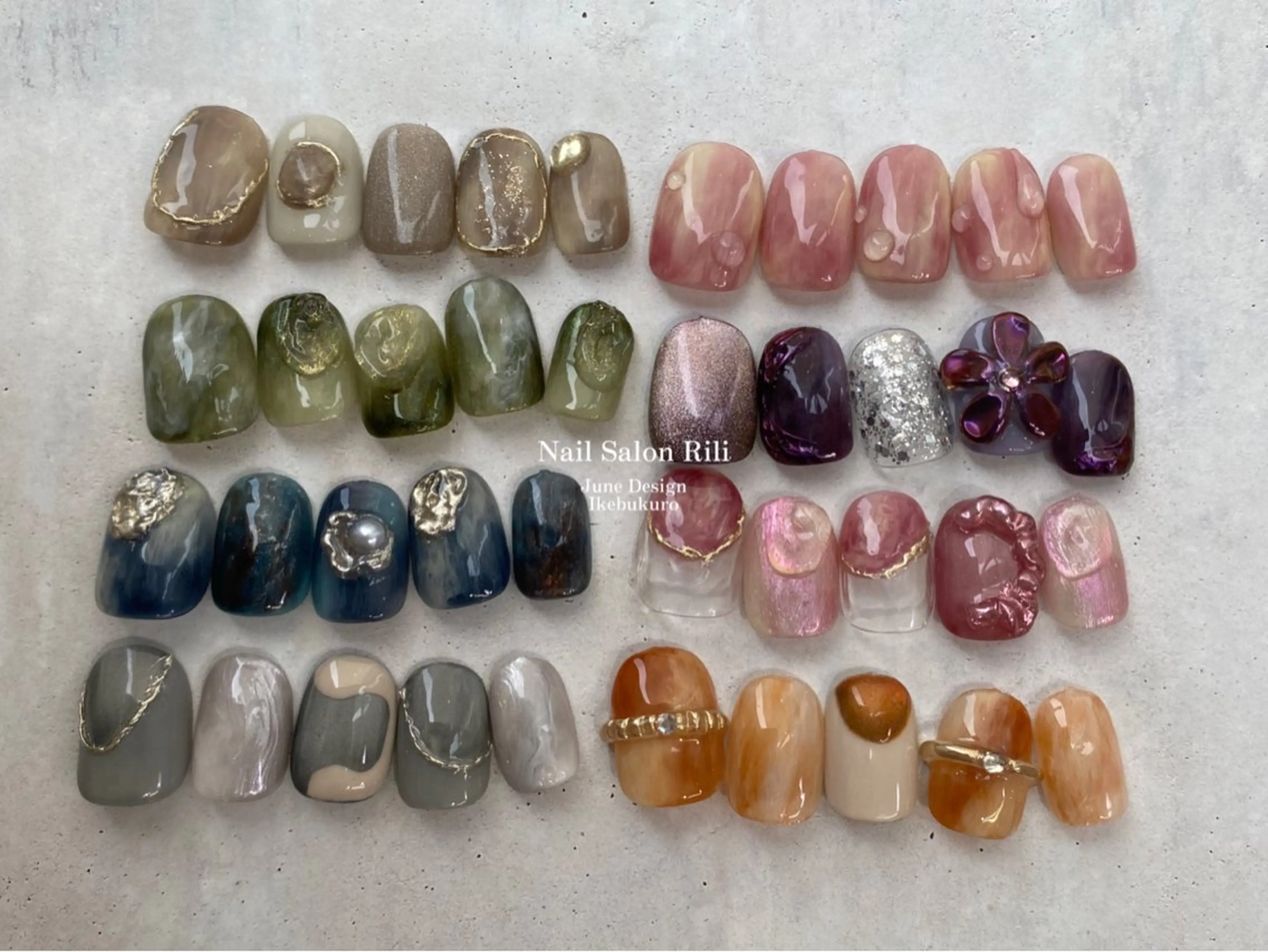 ネイル アートネイル C. Ricoのネイルデザイン