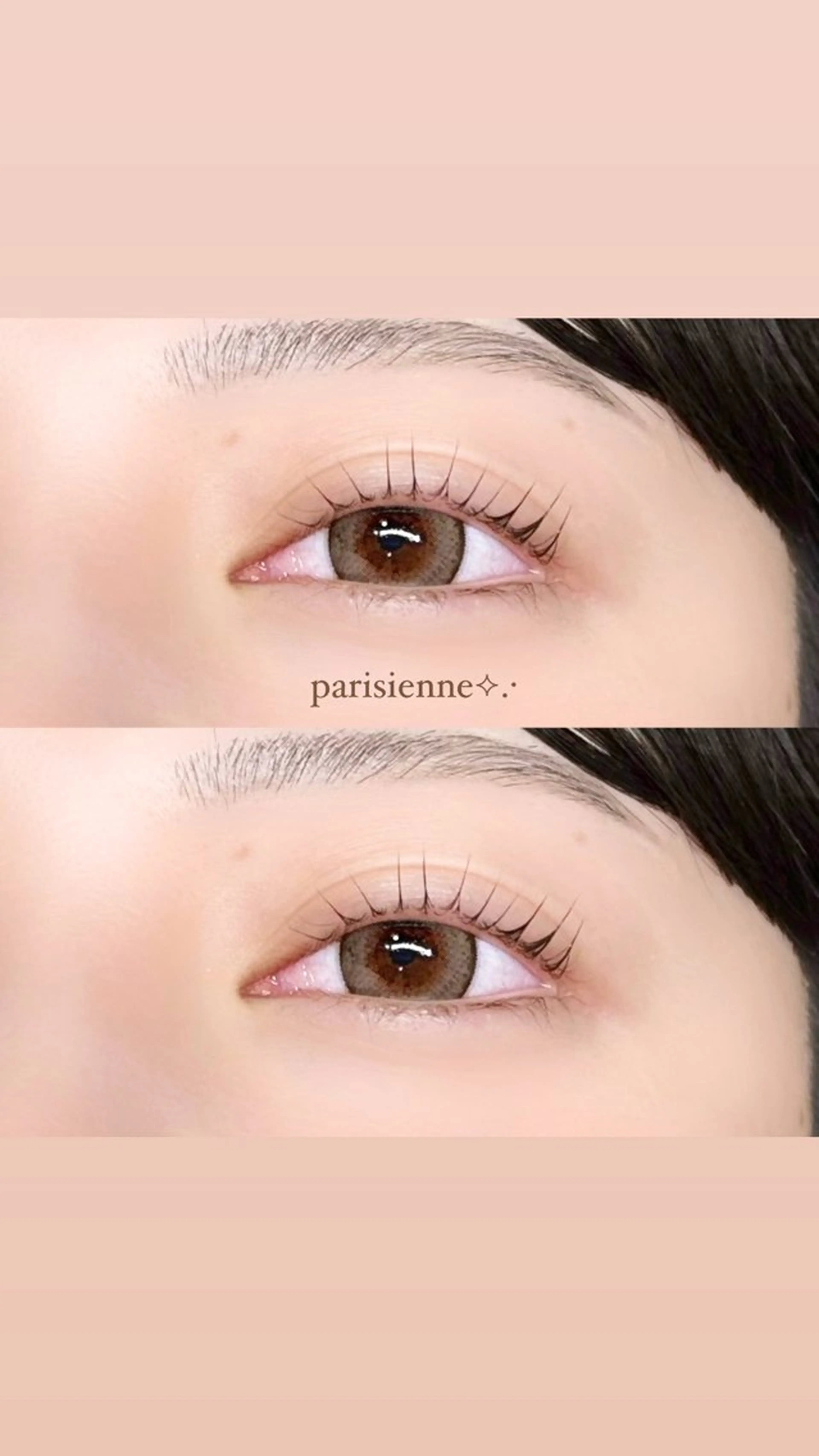 マツエク・マツパ パリジェンヌラッシュリフト マツパ 齋藤 羽藍のマツエク・マツパデザイン