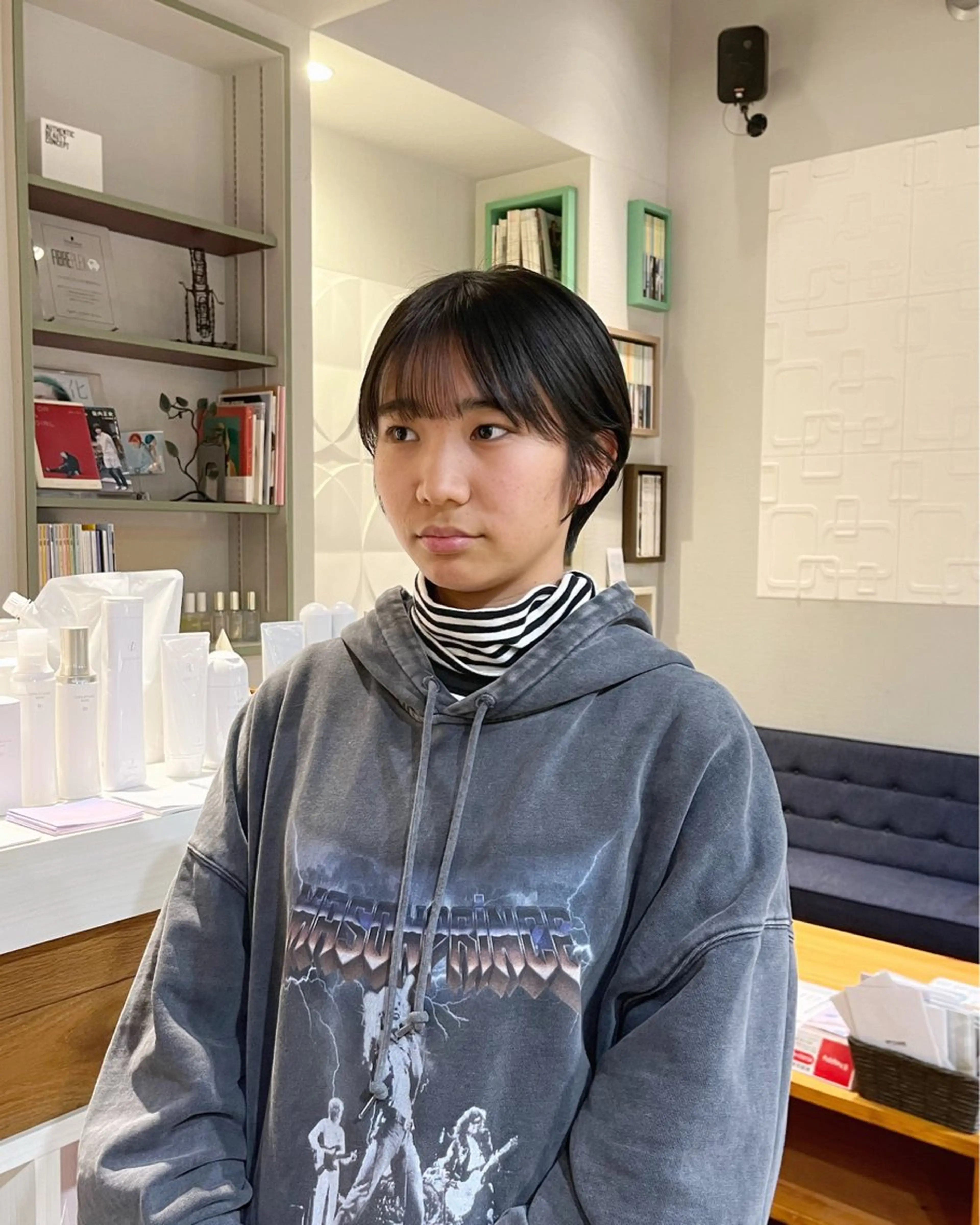 ショート かわい りほのヘアスタイル