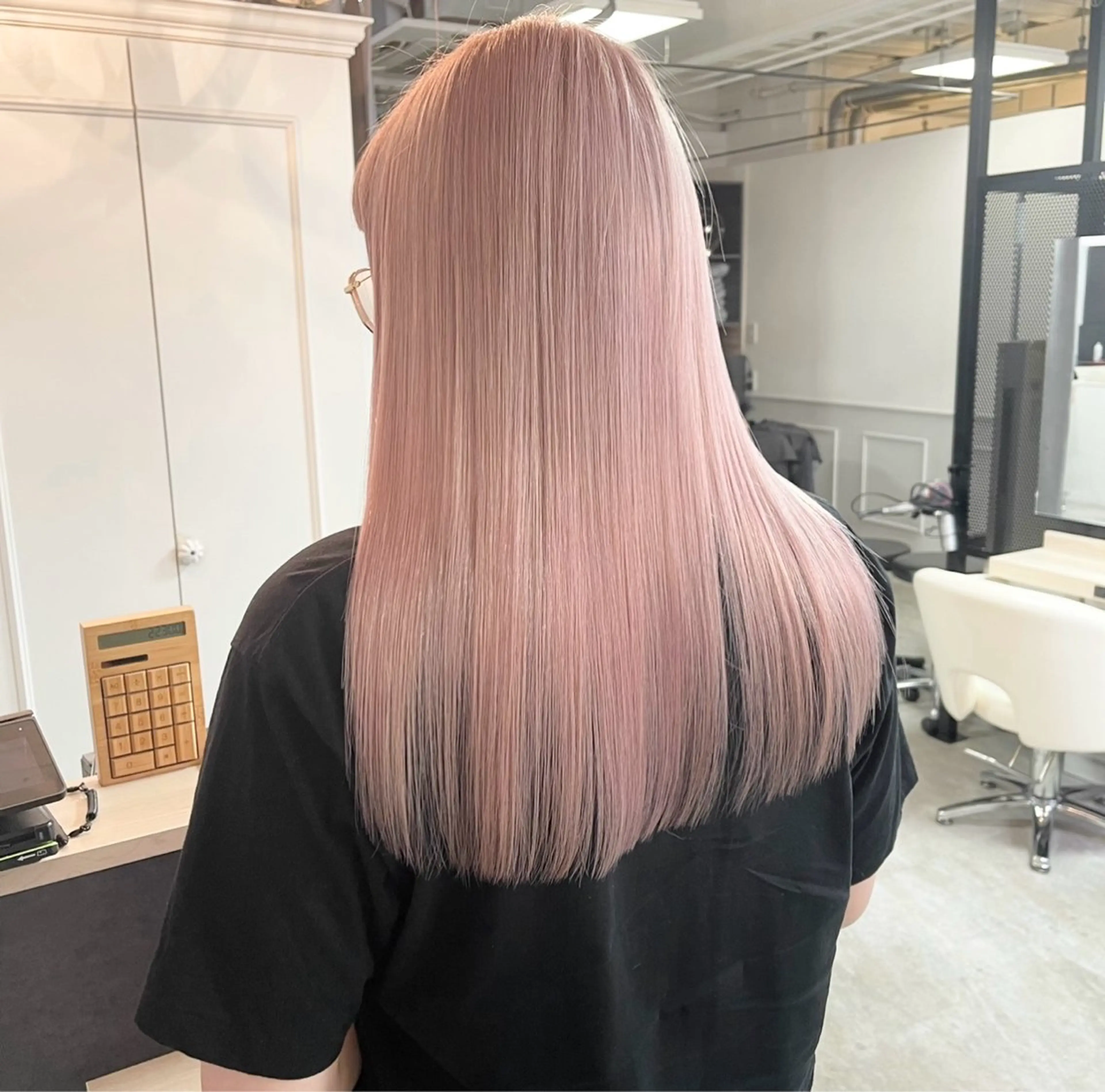 ロング カラー 髪質改善 トリートメント 【渋谷で人気】艶髪× 髪質改善/ツヤカラーのヘアスタイル