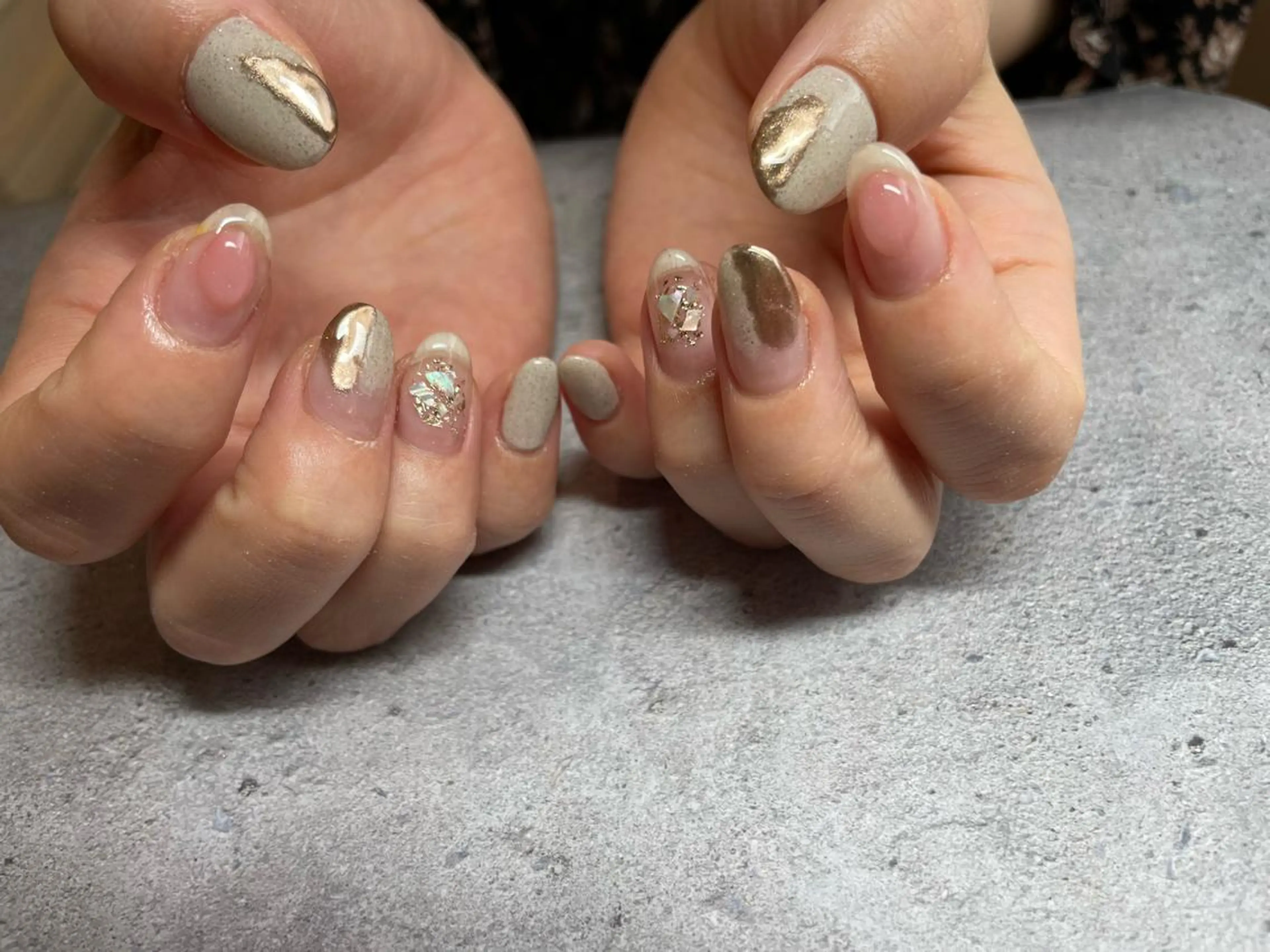 ネイル ハンドネイル ハンドケア Crescent Eye濱谷のネイルデザイン