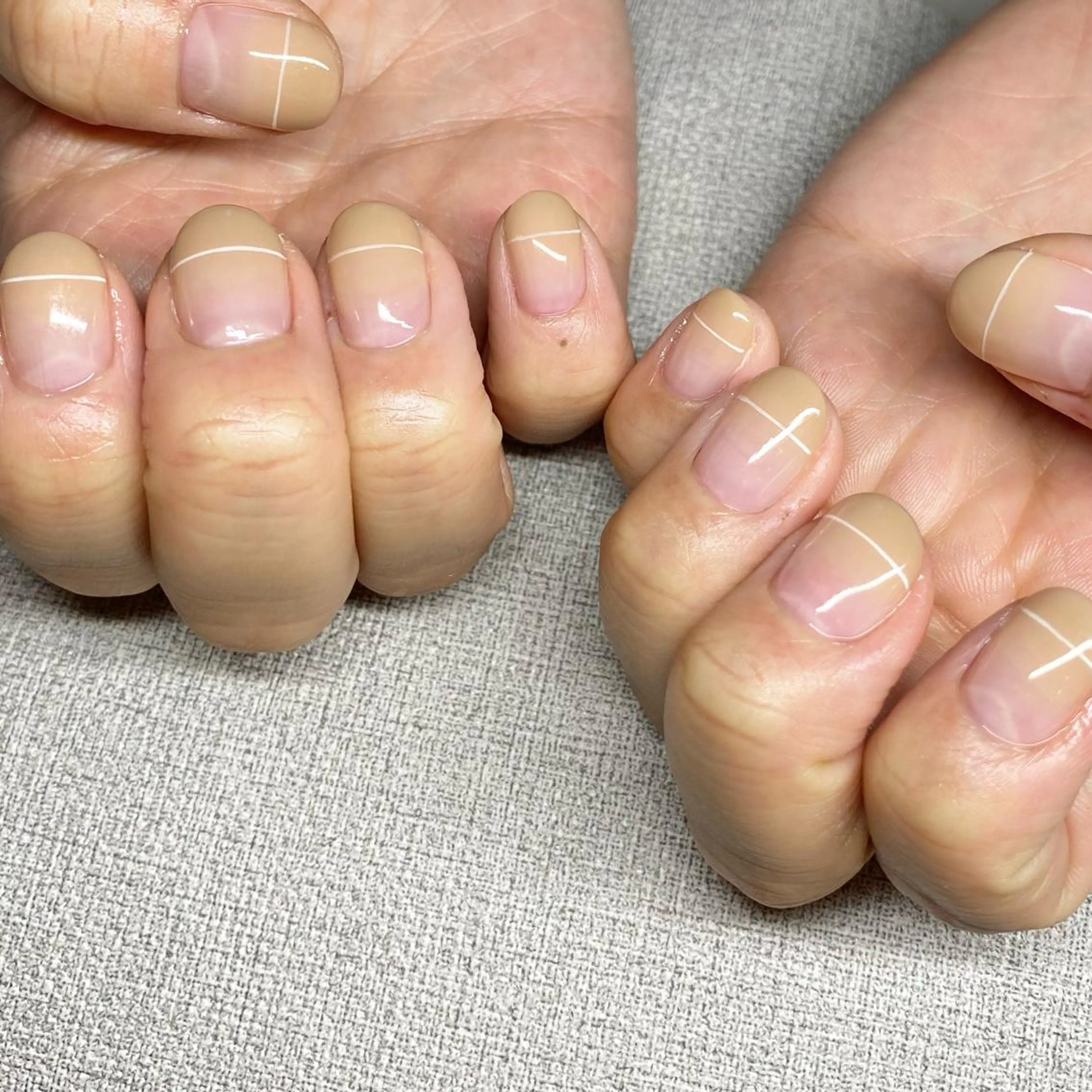 ネイル アートネイル ニュアンスネイル 春ネイル ハンドネイル 山田 貴子のネイルデザイン