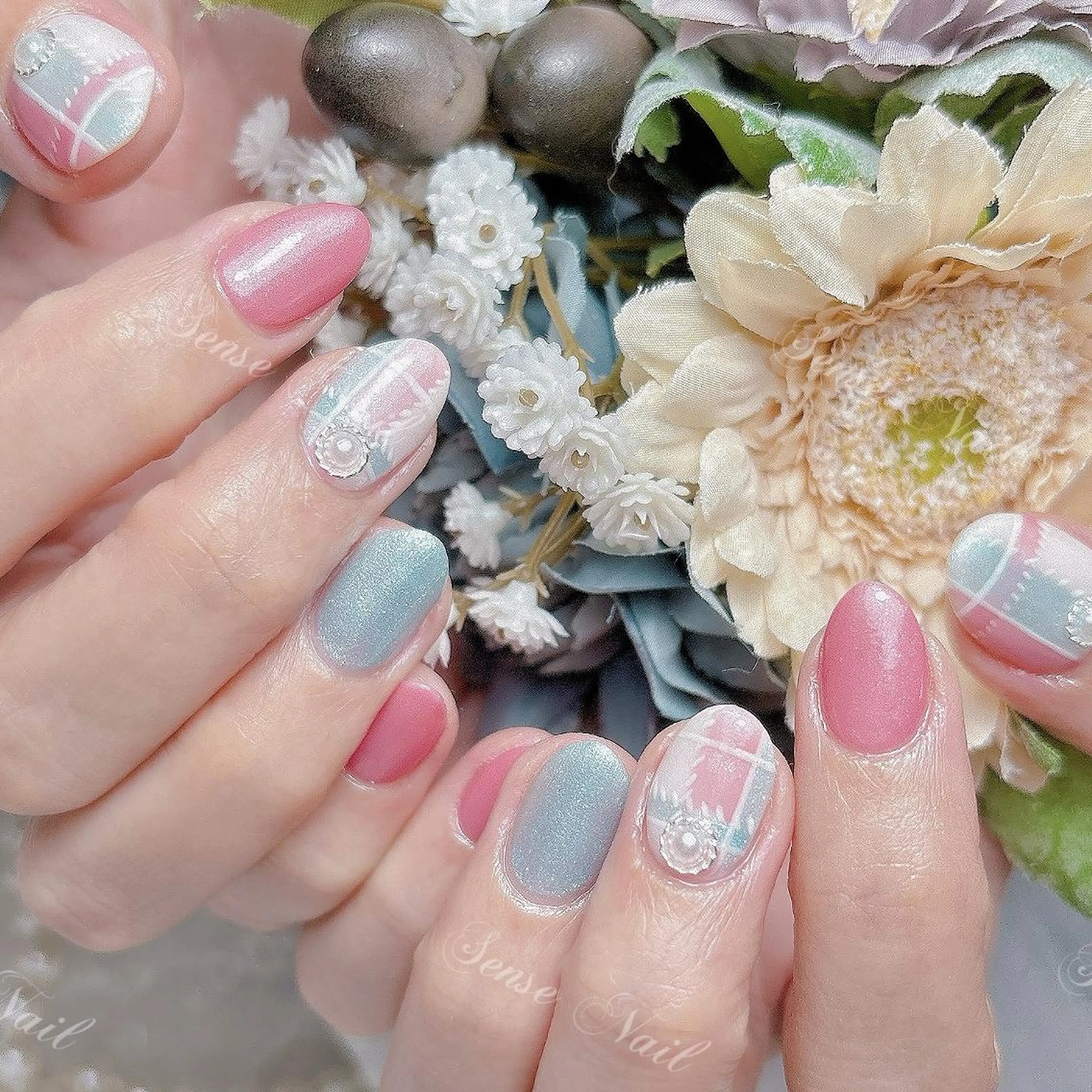 ネイル ハンドネイル ハンドケア 💕中川 結衣💕のネイルデザイン