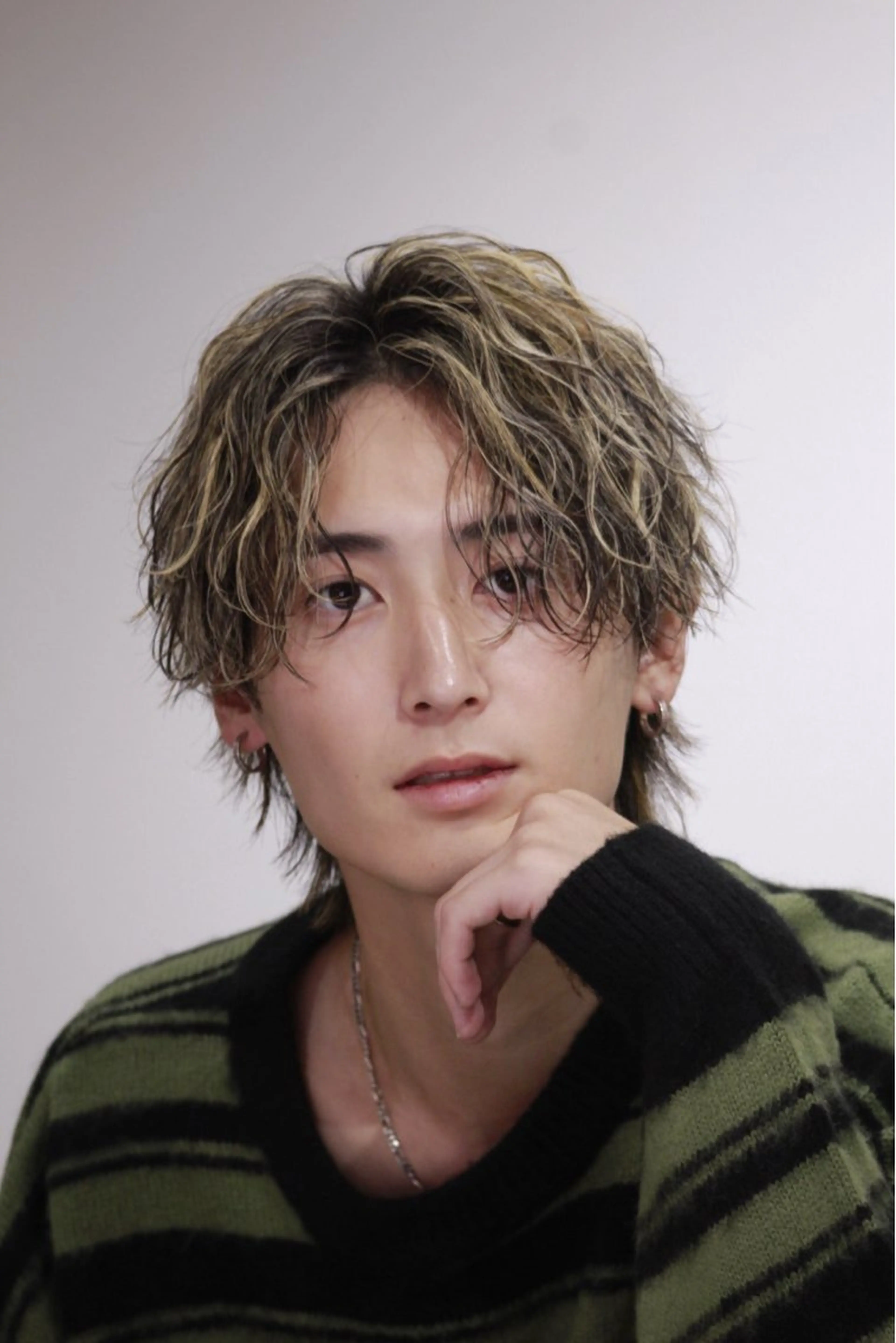 メンズカットパーマの写真