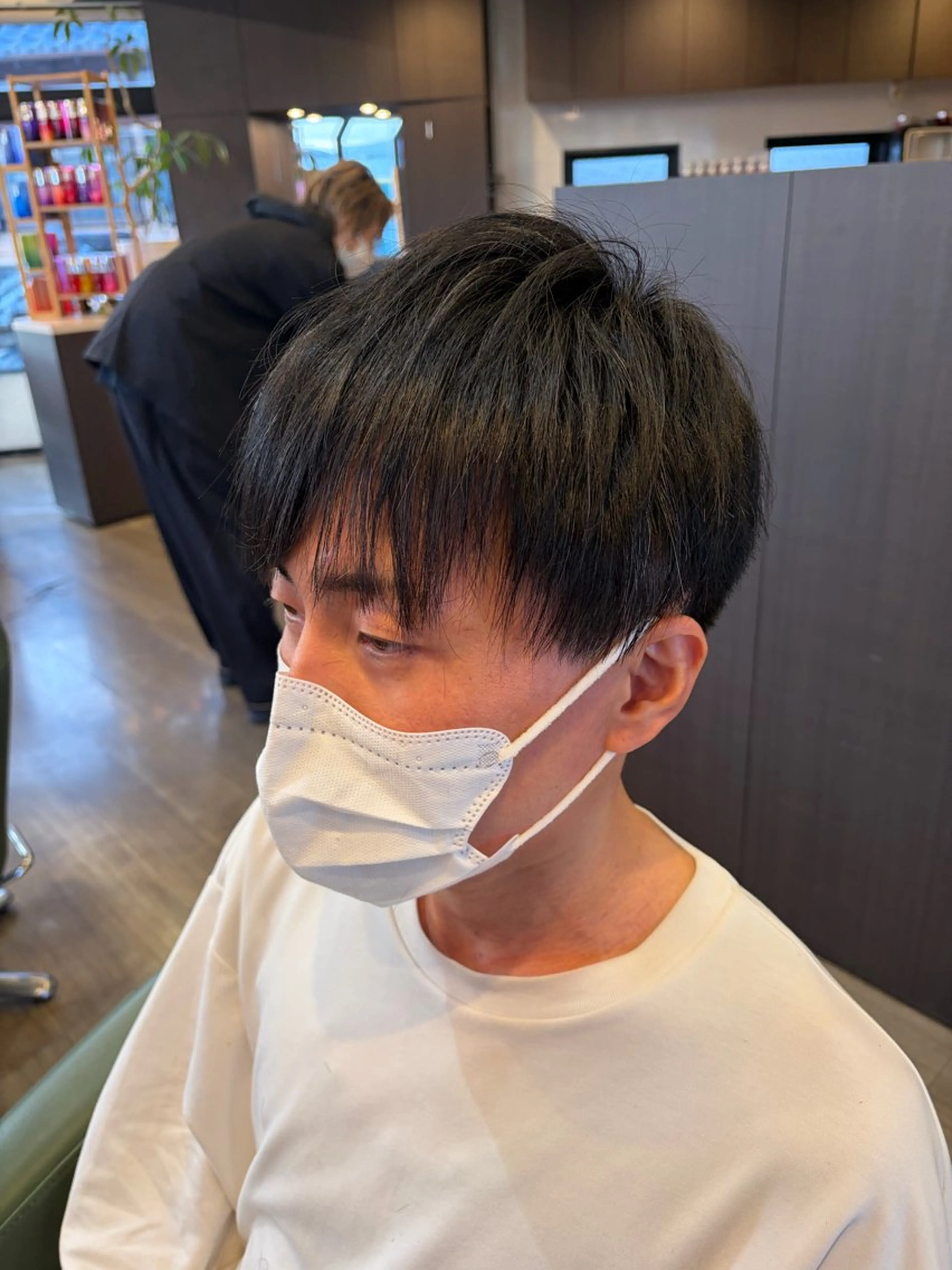 メンズ メンズショート ツーブロック 刈り上げ 中村 仁哉のヘアスタイル