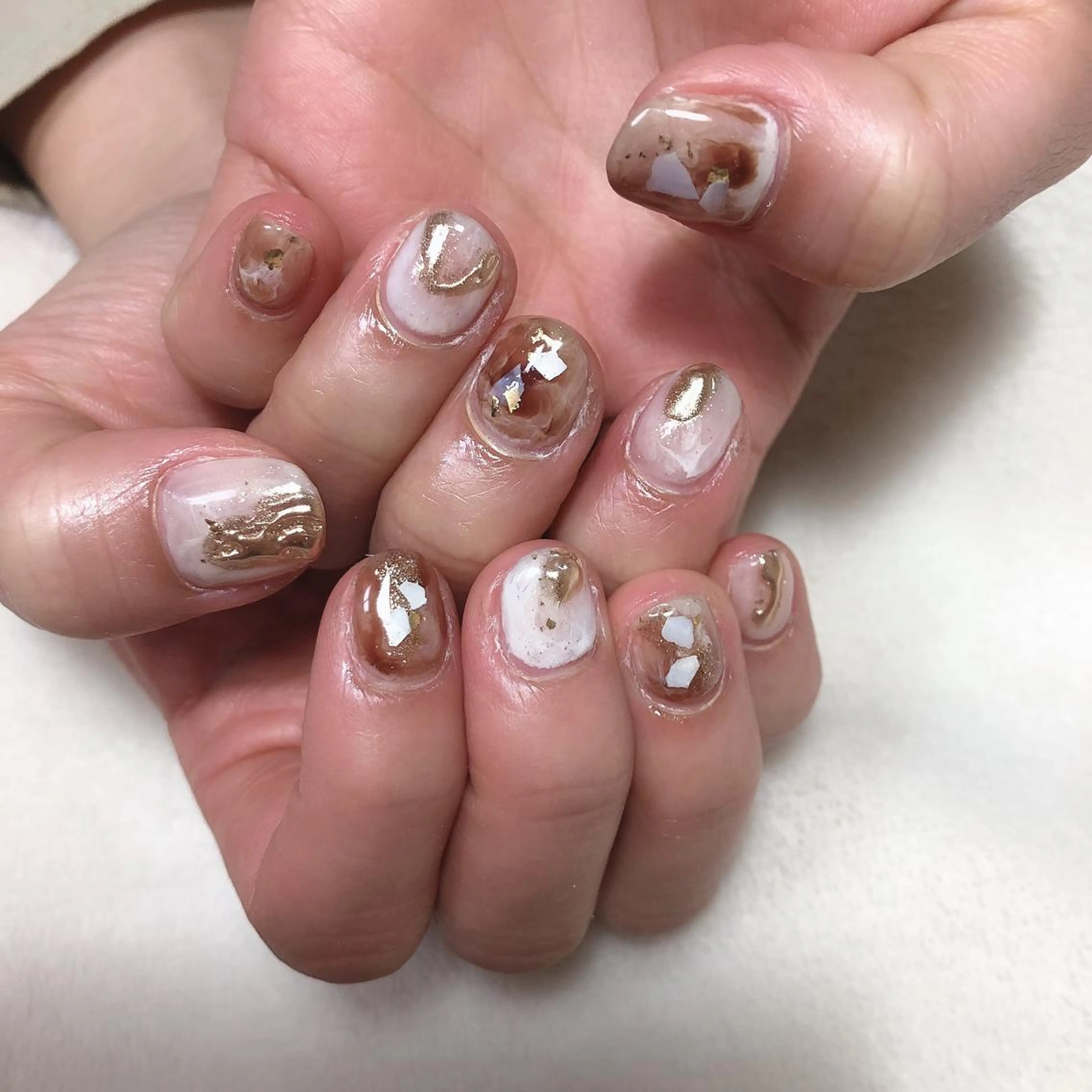 ネイル ニュアンスネイル ショートネイル nails 🎀meのネイルデザイン
