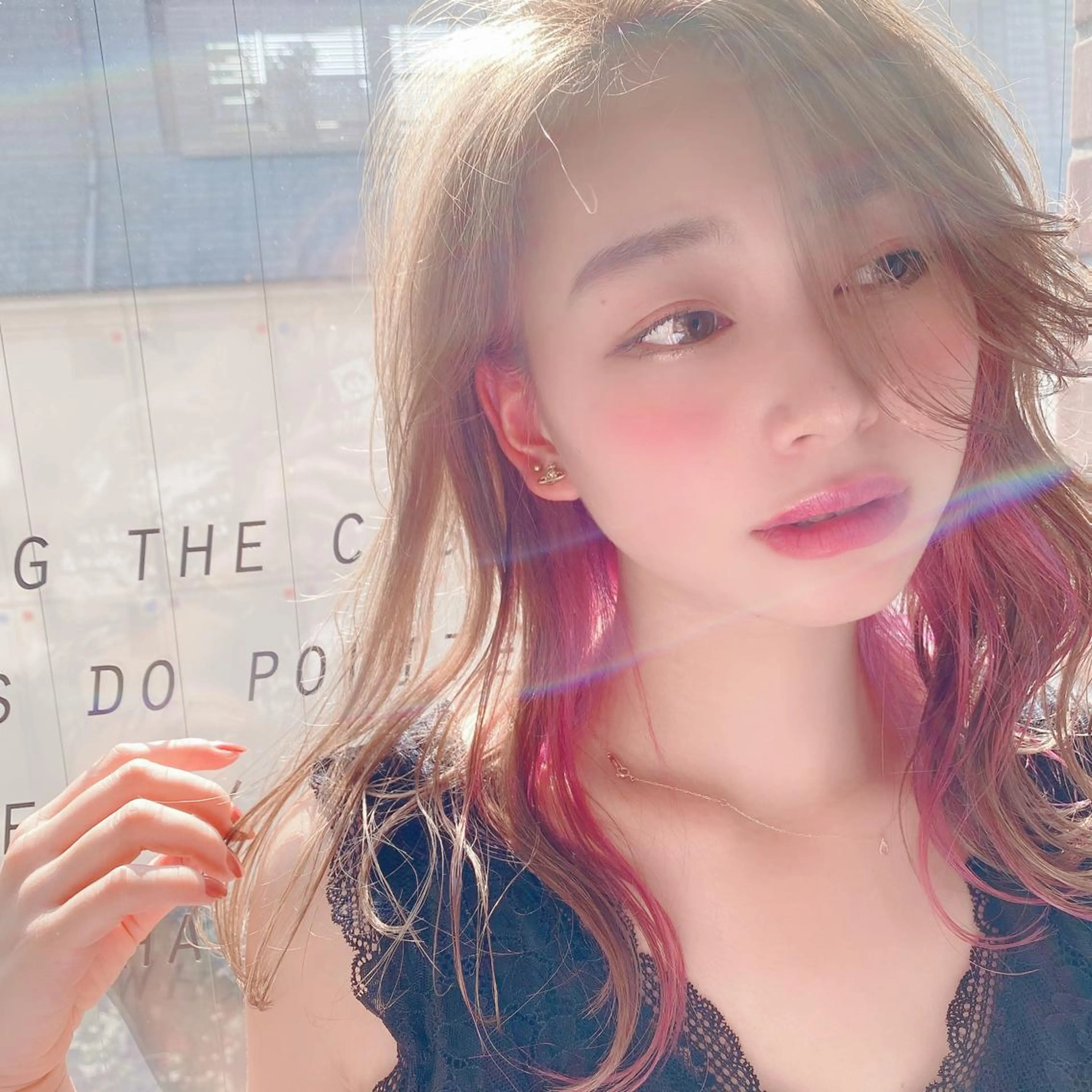 ミディアム カラー パーマ ヘアアレンジ メンズ キッズ ケアブリーチ×ハイト ーン専門/SHOTAのヘアスタイル