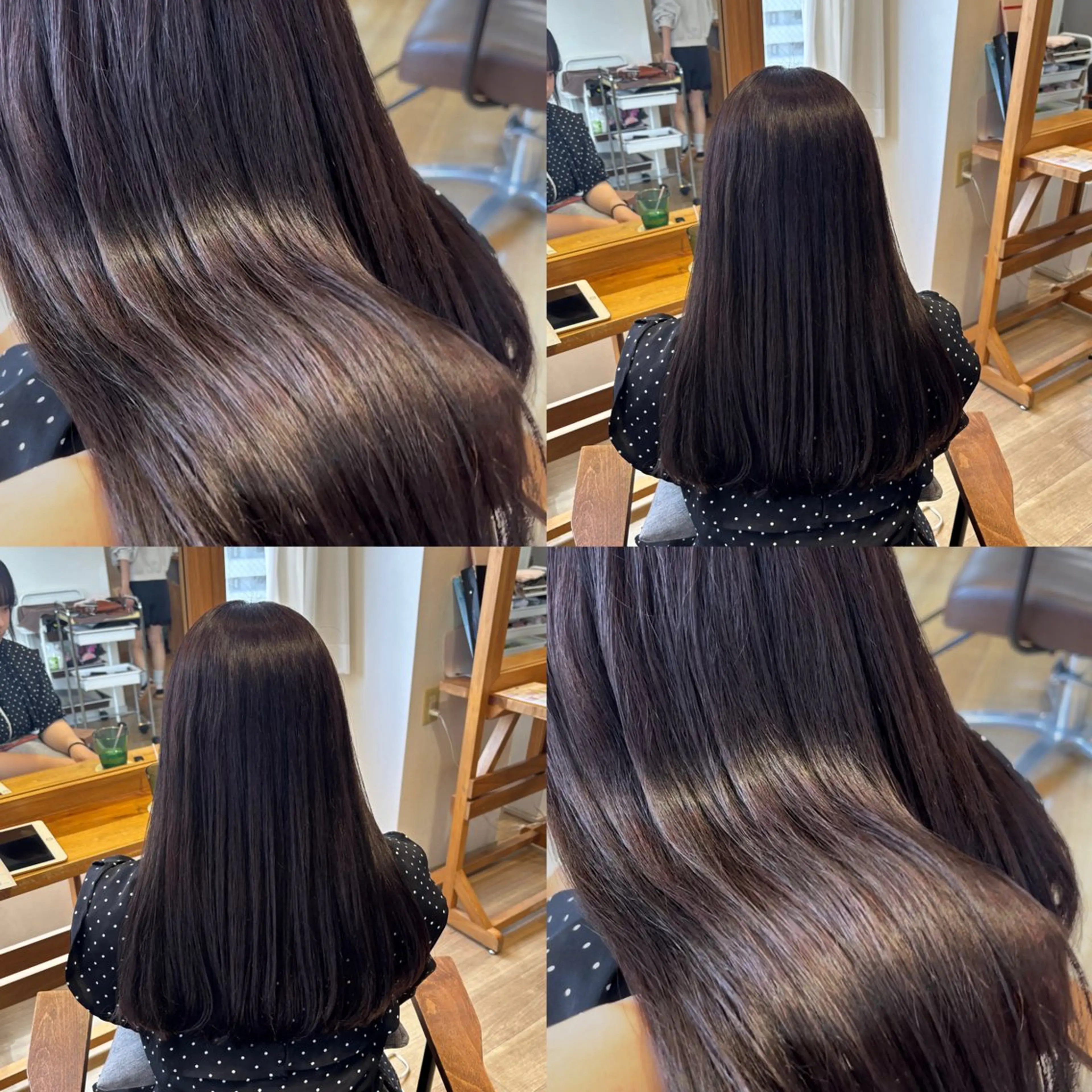 ロング カラー ブラウンカラー ピンクカラー ピンクブラウン ヘアカラー トリートメント ヘッドスパ RINNO🌷艶髪/ 艶カラー/縮毛矯正のヘアスタイル