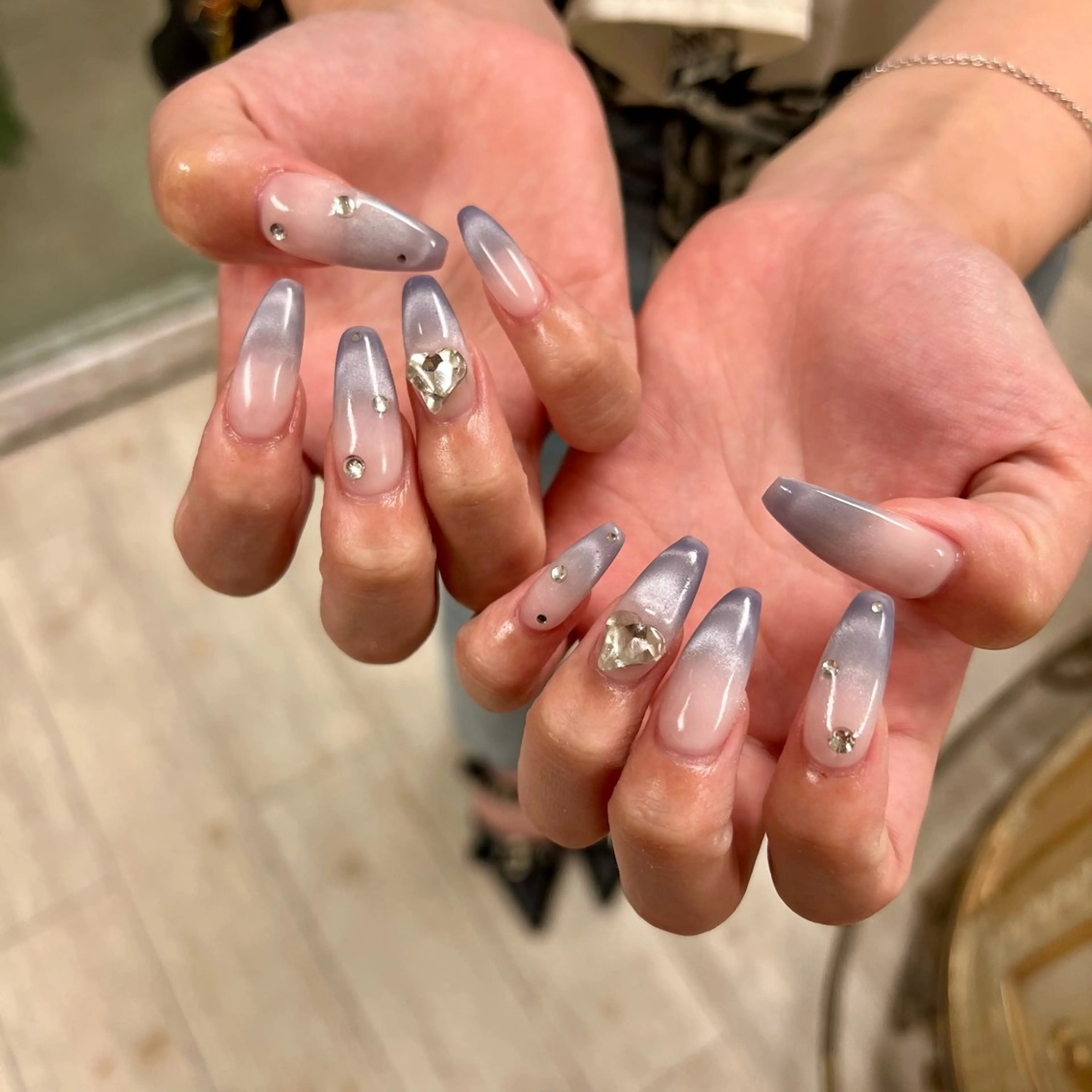 ネイル フレンチネイル ハンドネイル SAKURA 中島のネイルデザイン
