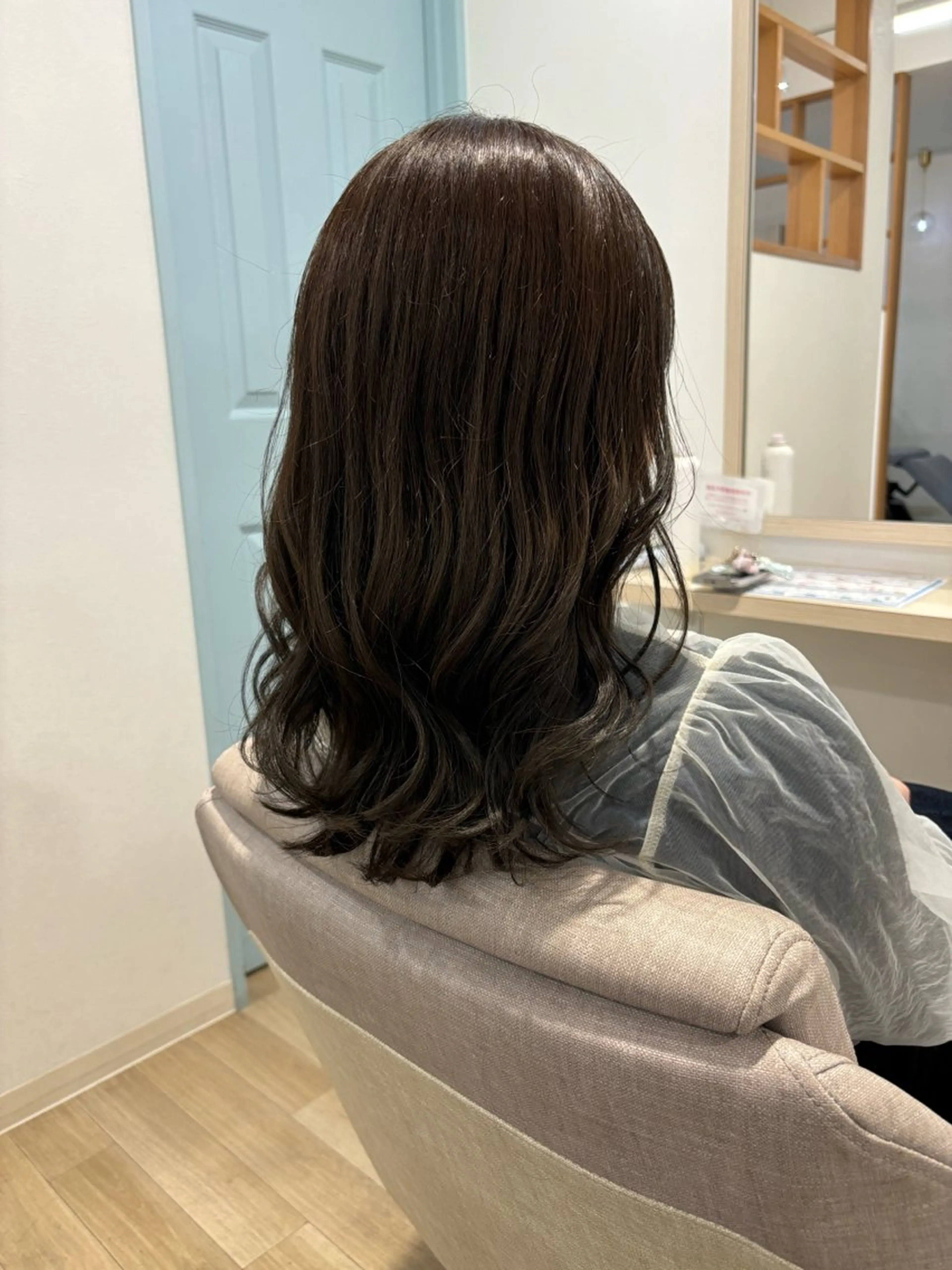 セミロング 『大西　陸』 透明感color🔆のヘアスタイル