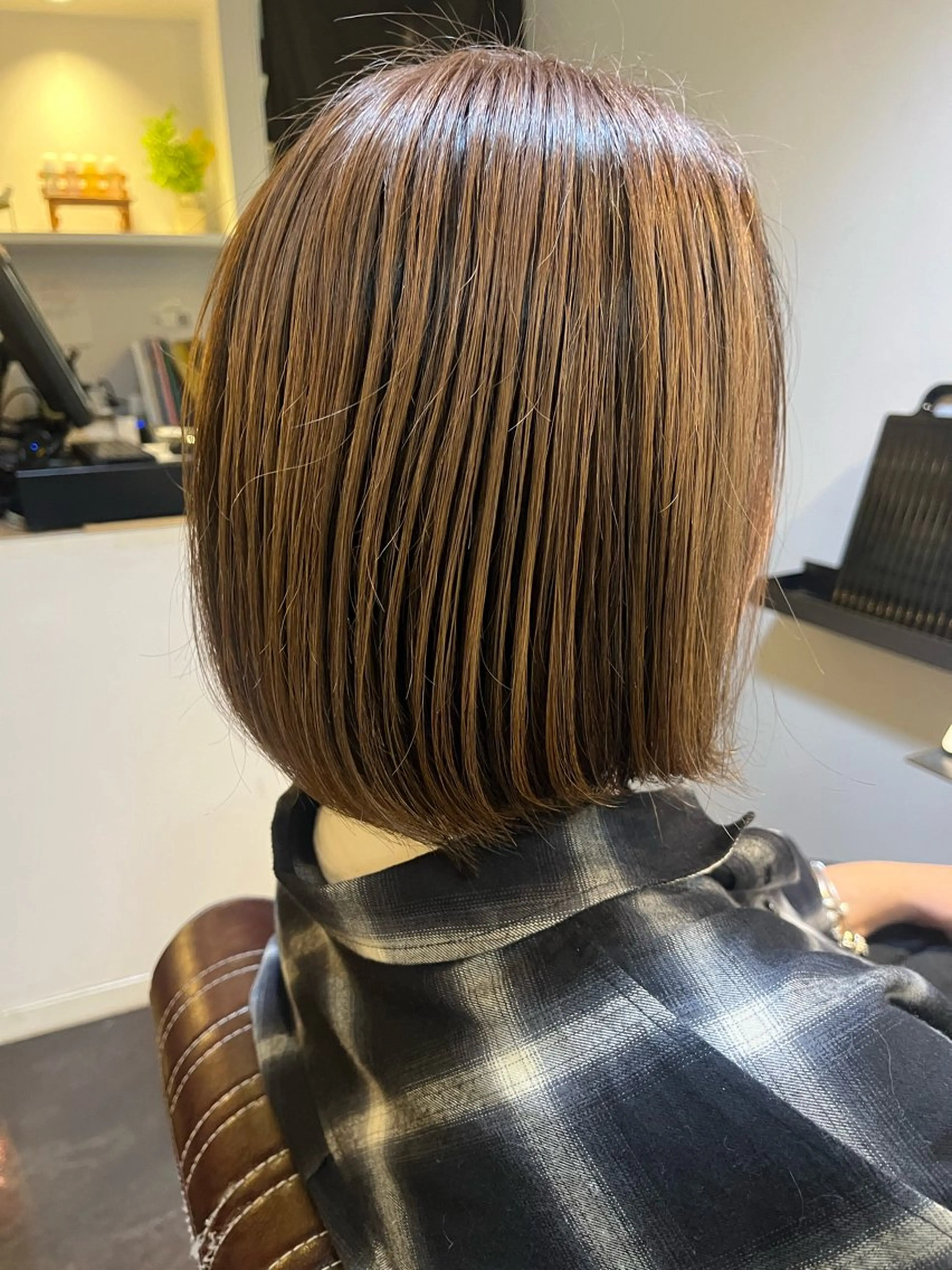 ミディアム 髪質改善特化 /美髪矯正/ちあきのヘアスタイル