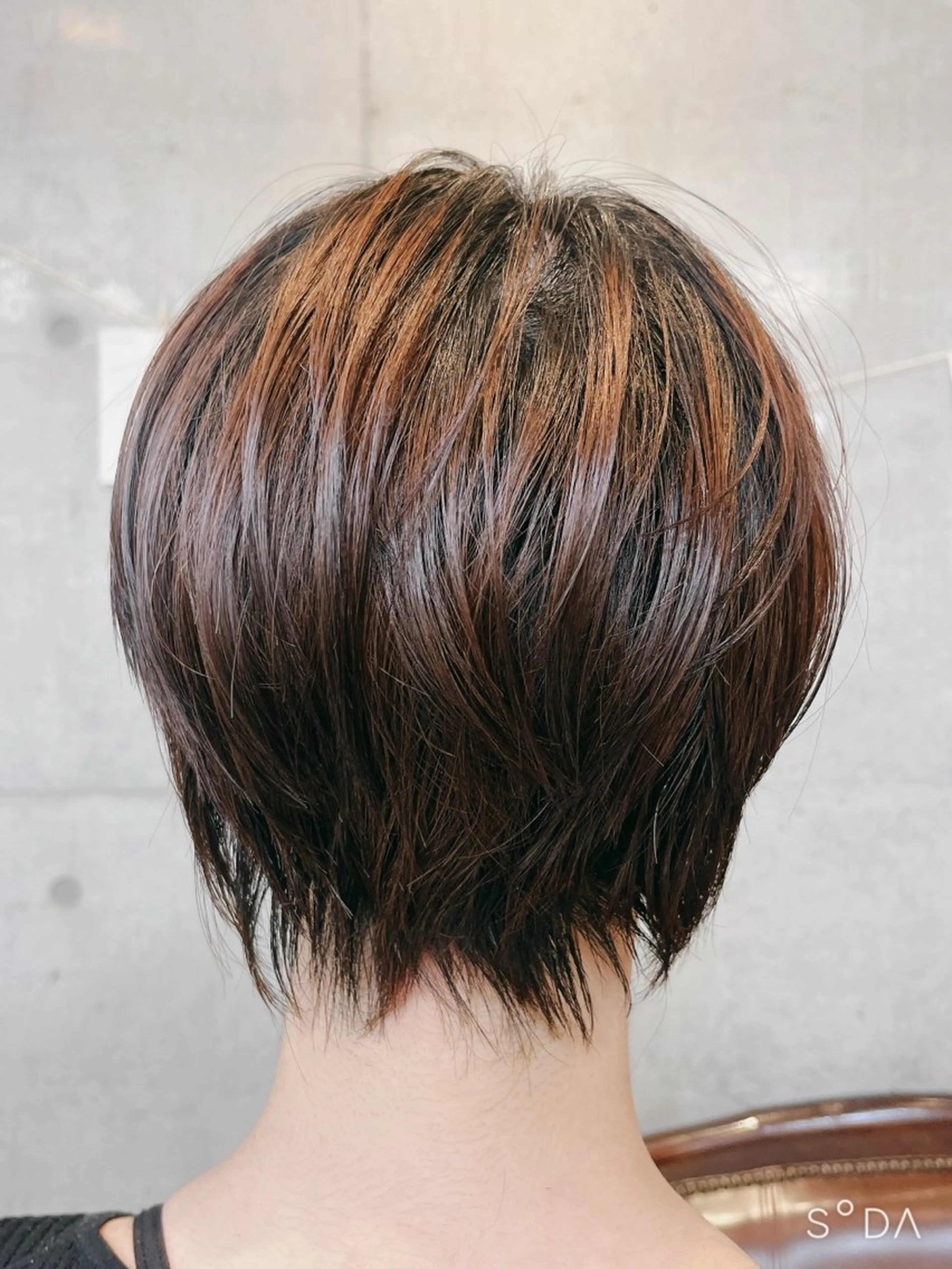 ショート たなか なおのヘアスタイル