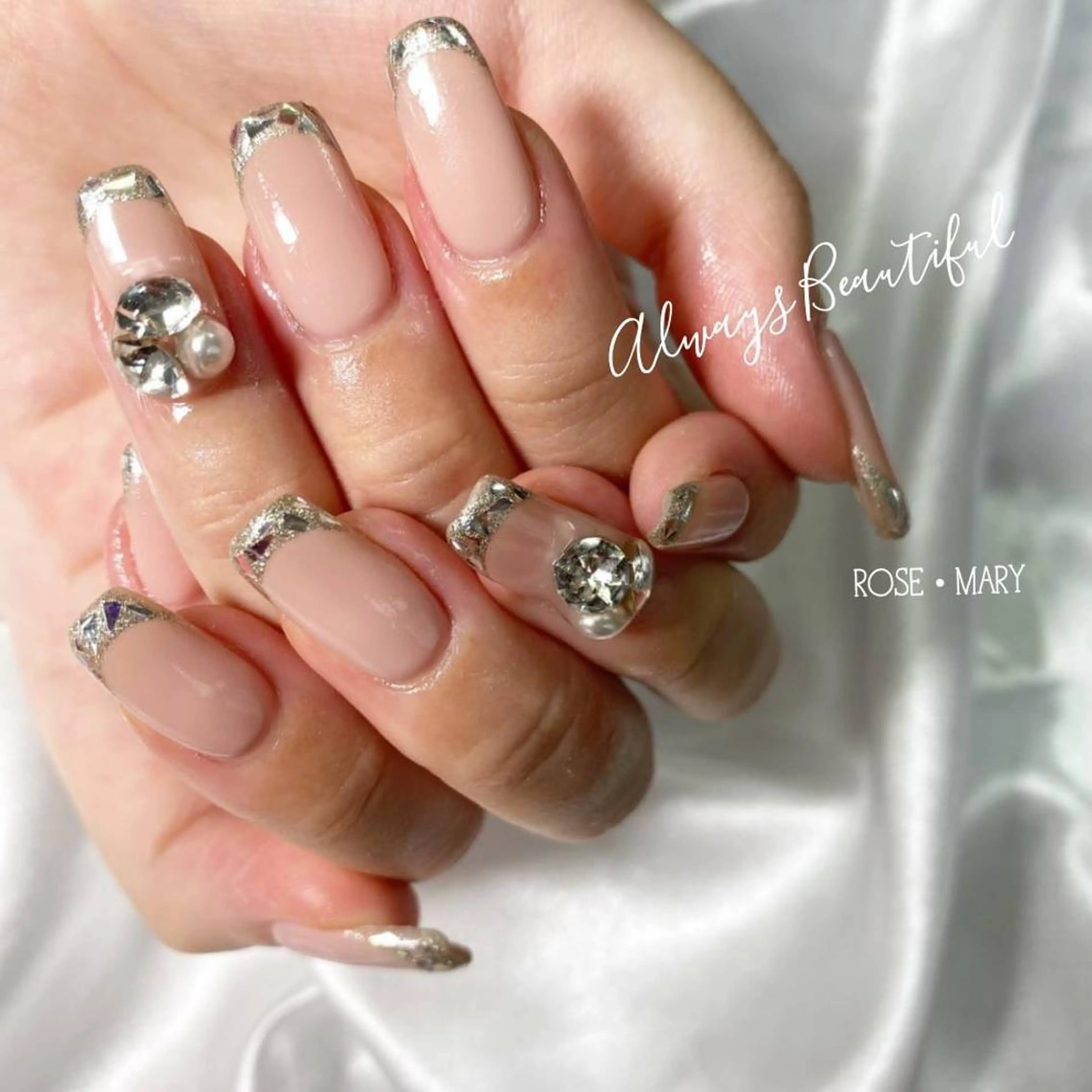 ネイル ハンドネイル ROSE・ MARY 鈴木のネイルデザイン