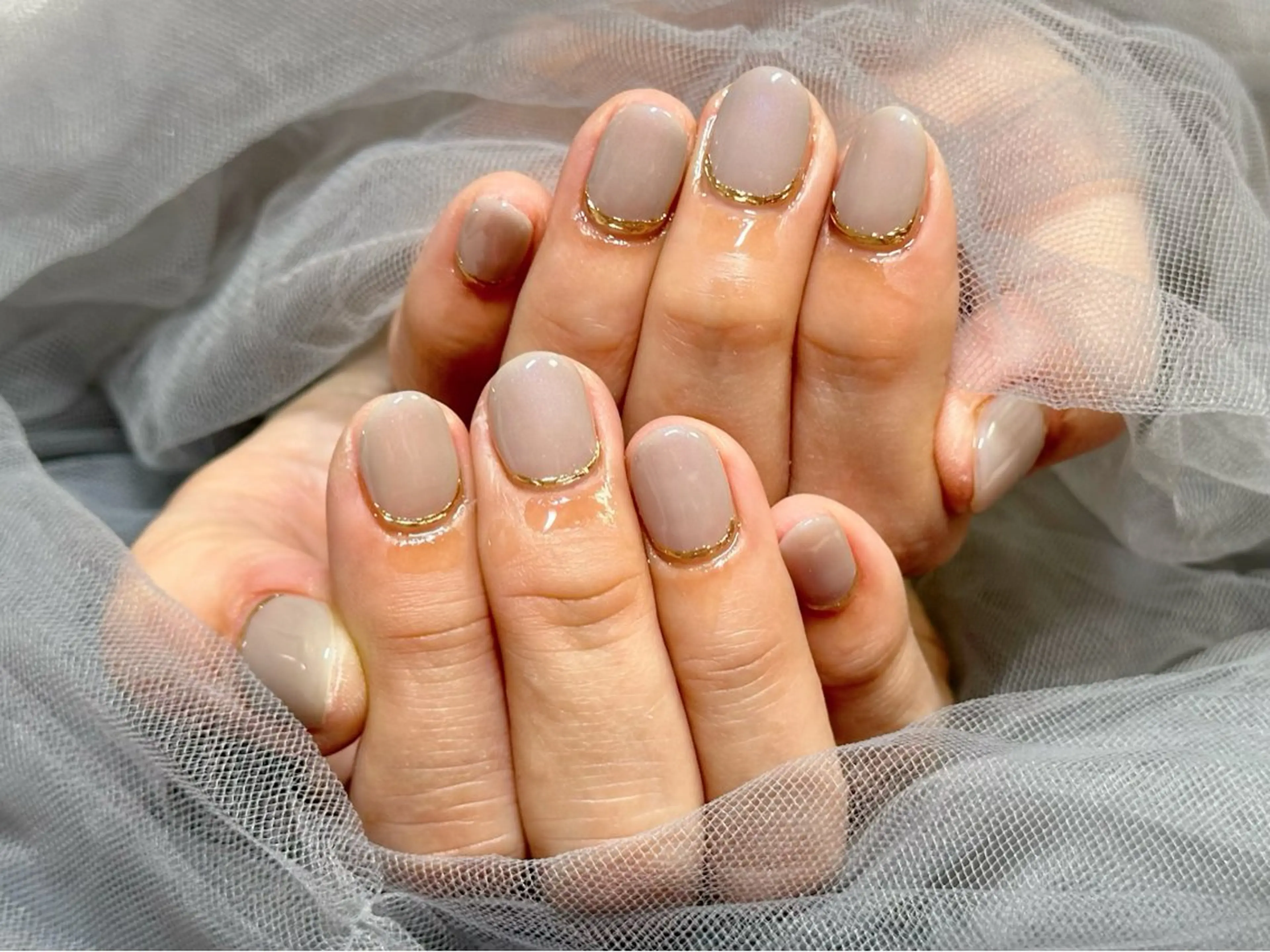 ネイル ミラーネイル ハンドネイル Nail Salon KURELLYのネイルデザイン