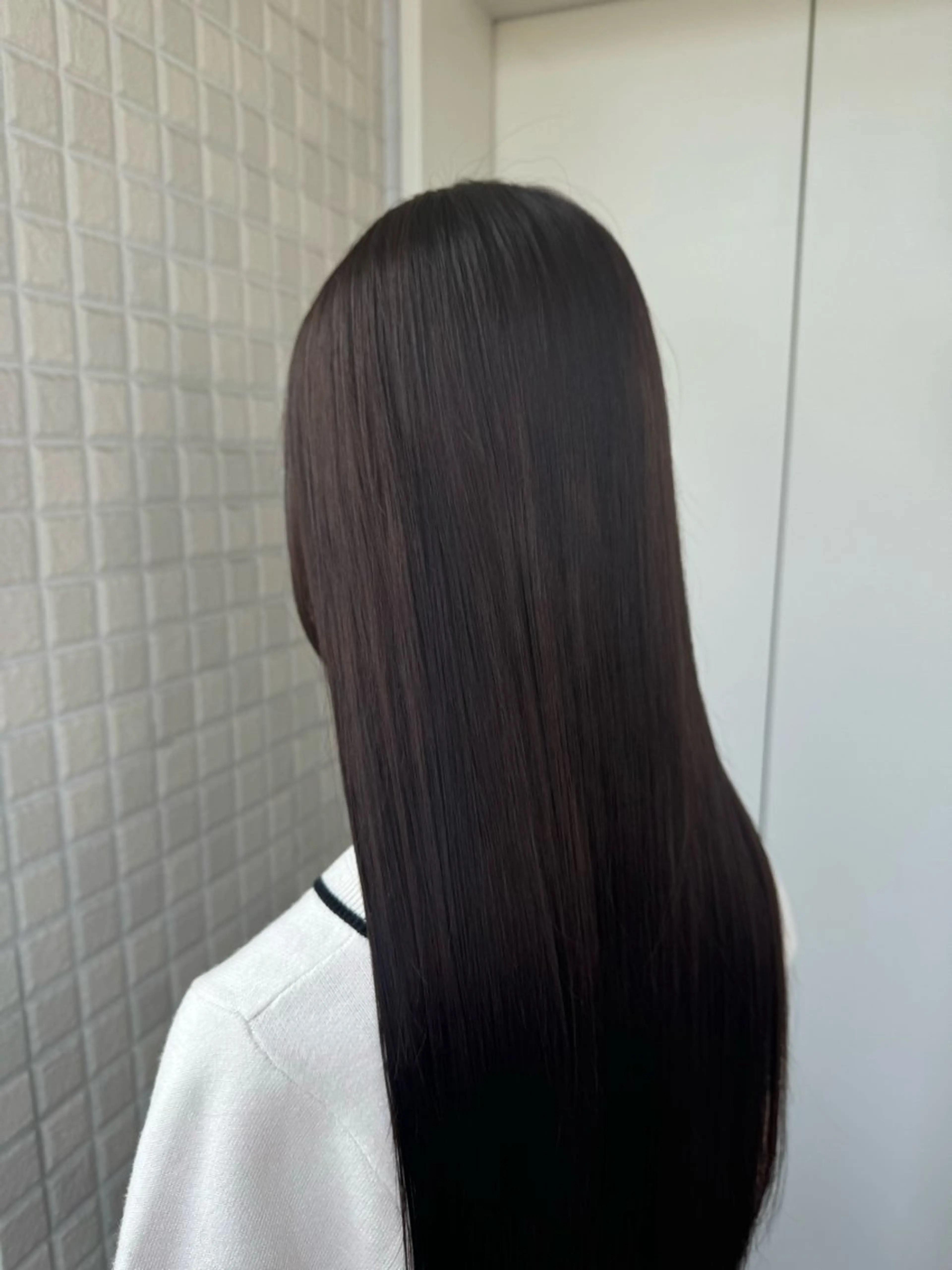 ロング カラー 縮毛矯正/エクステ ヘアアレンジ/ひふみのヘアスタイル