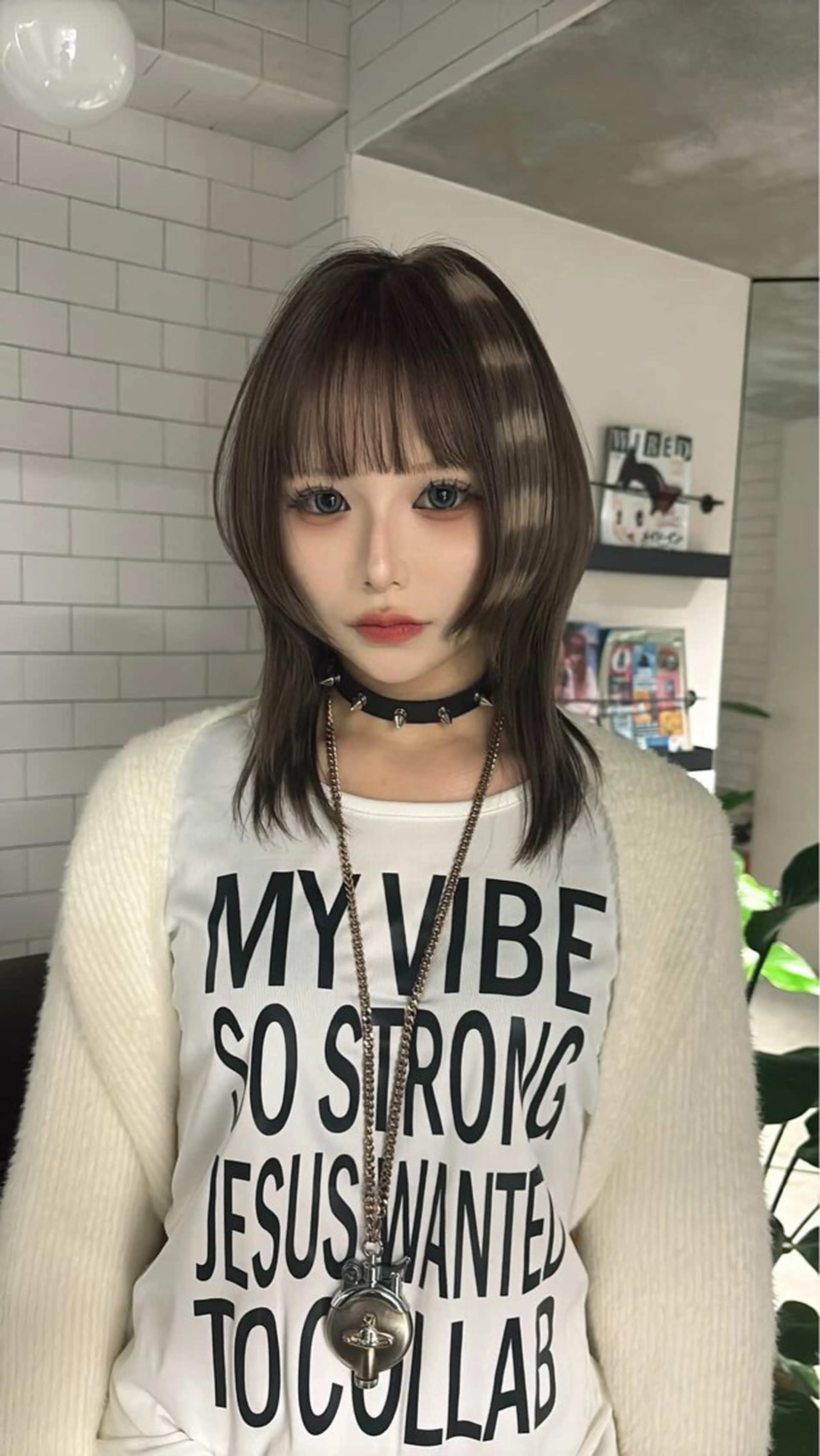 カラー ヘアカラー トリートメント airi໒꒱·ﾟ /デザインカラーのヘアスタイル