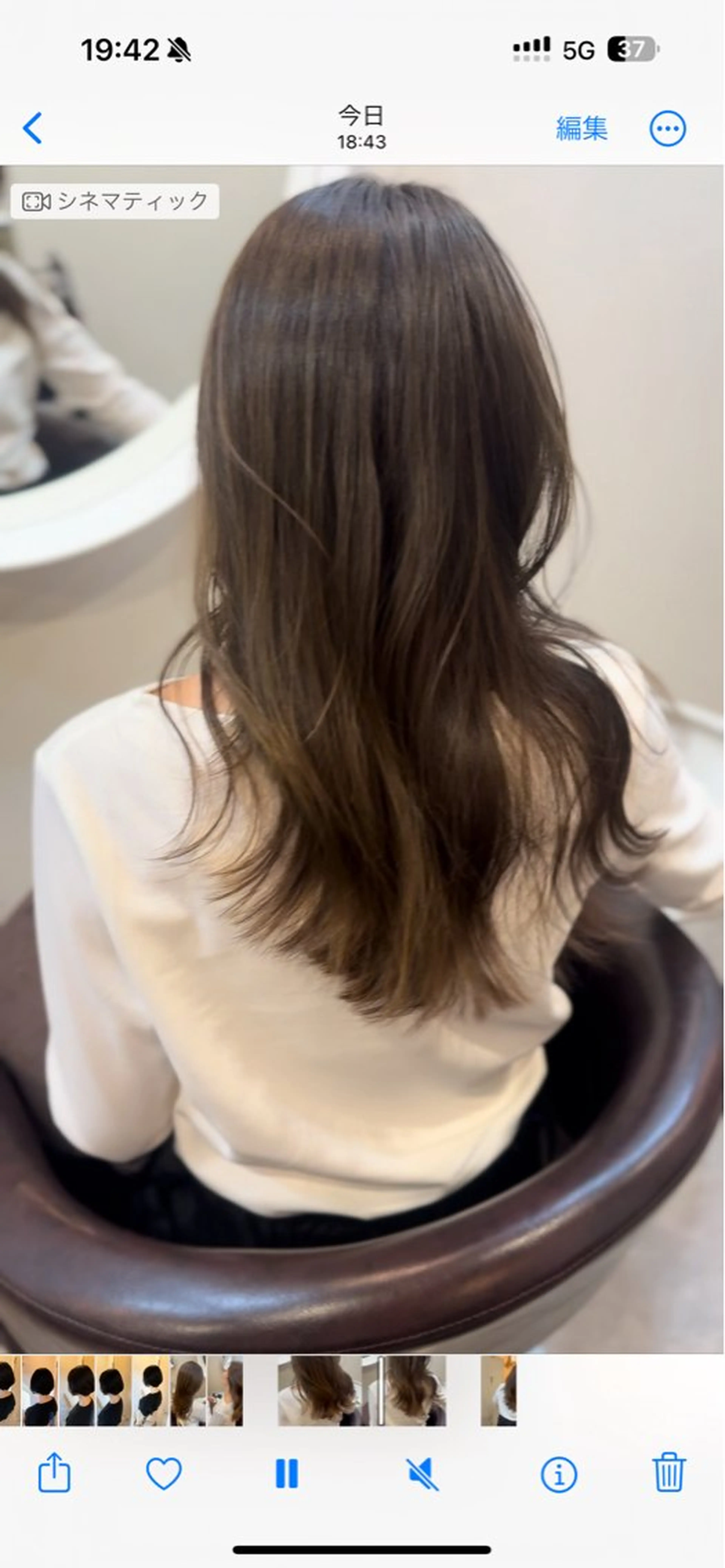 ロング 髪質改善/ストレート /オリーブ/堀内浩和のヘアスタイル