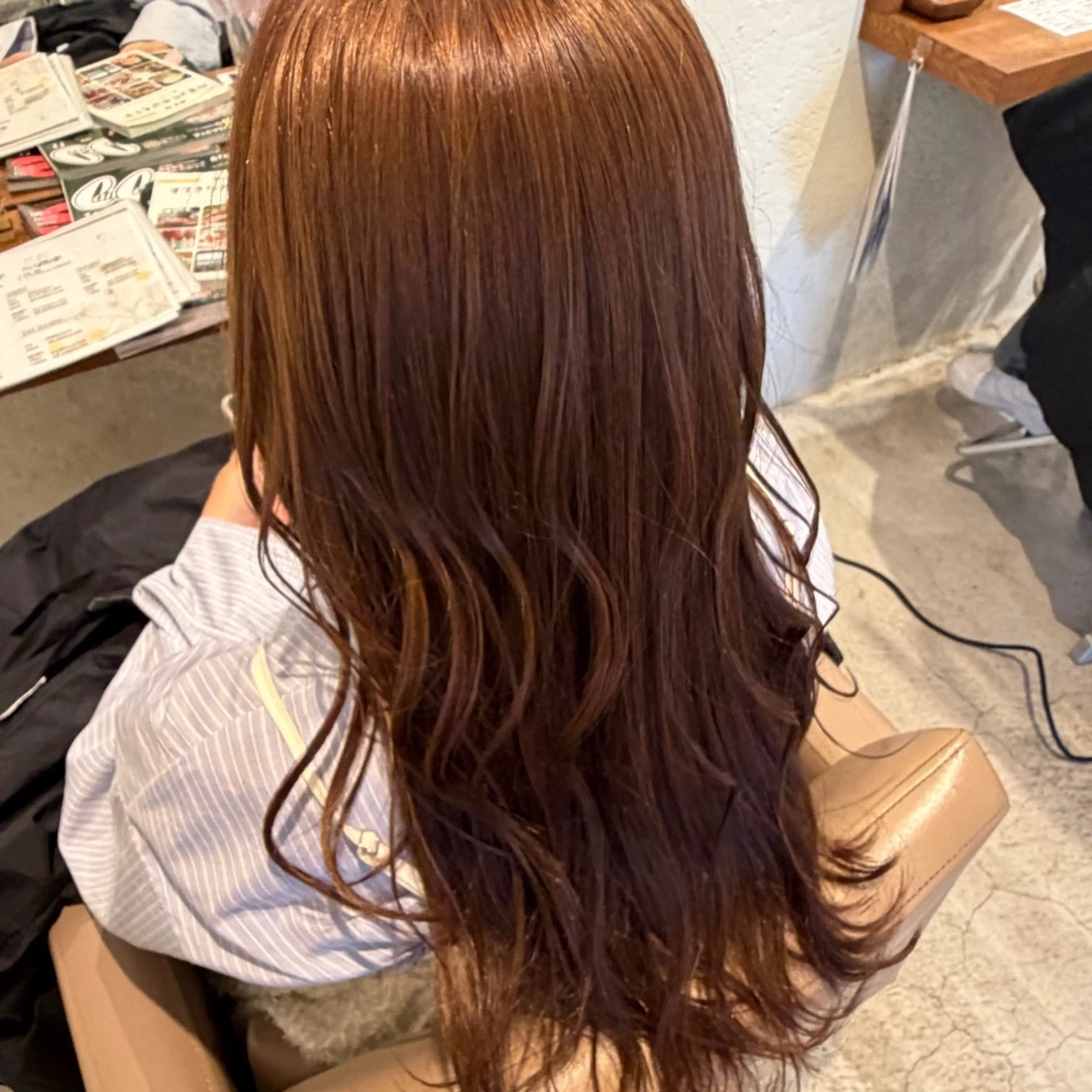 カラー はらだ まおのヘアスタイル