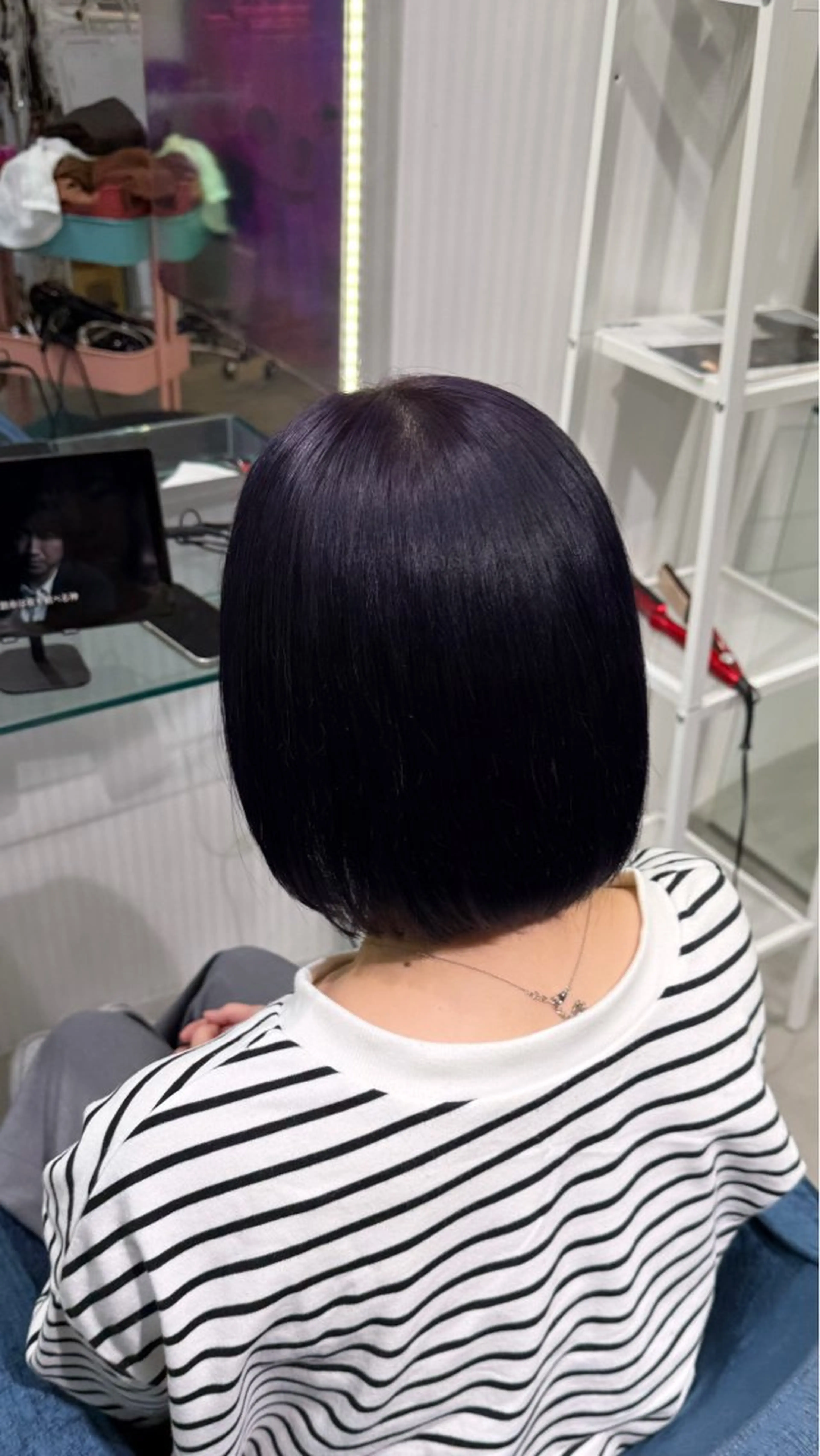 ミディアム カラー ヘアカラー Boxmico. / カカズ コトネのヘアスタイル