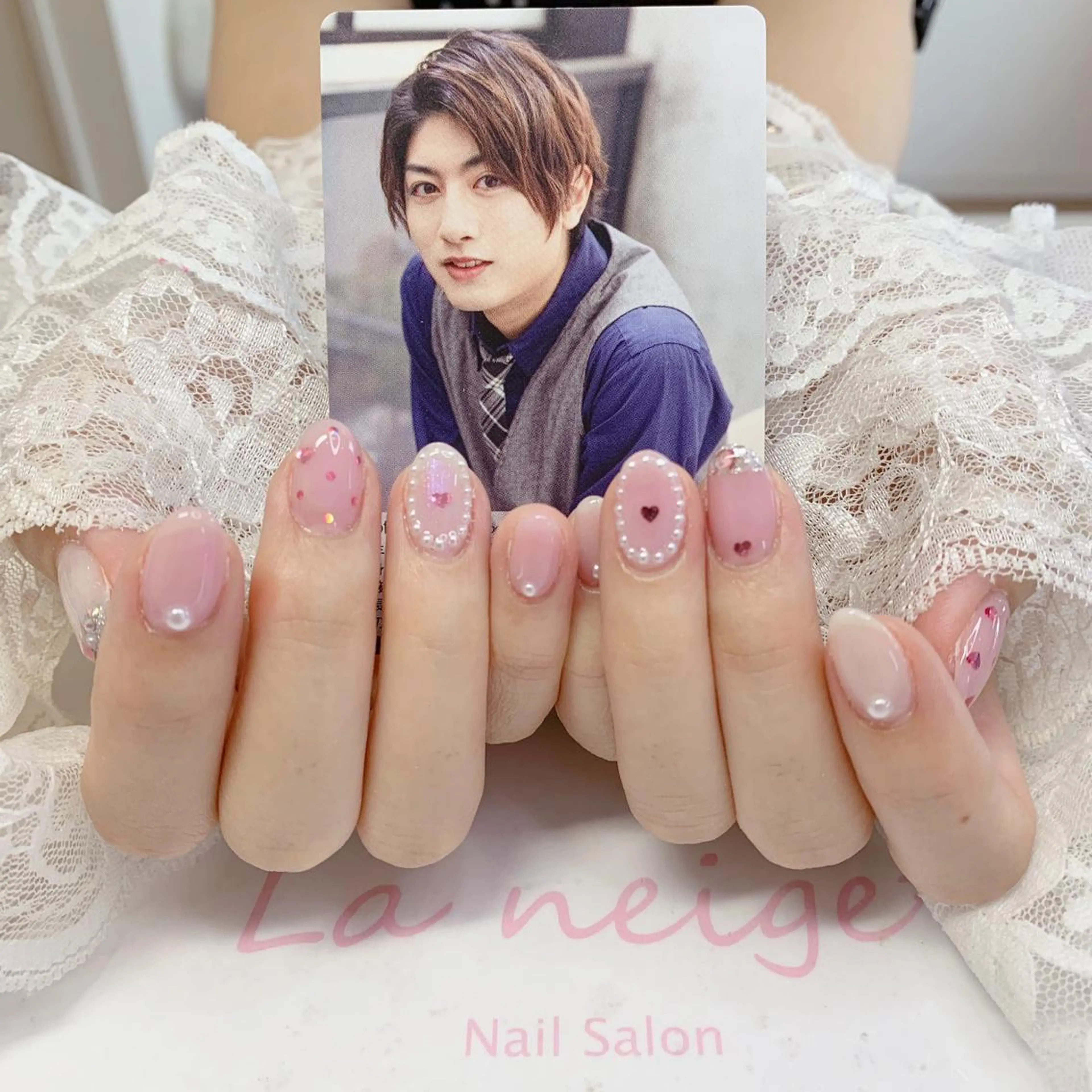 ネイル ハンドネイル La neige* yuki 🐩🌙のネイルデザイン