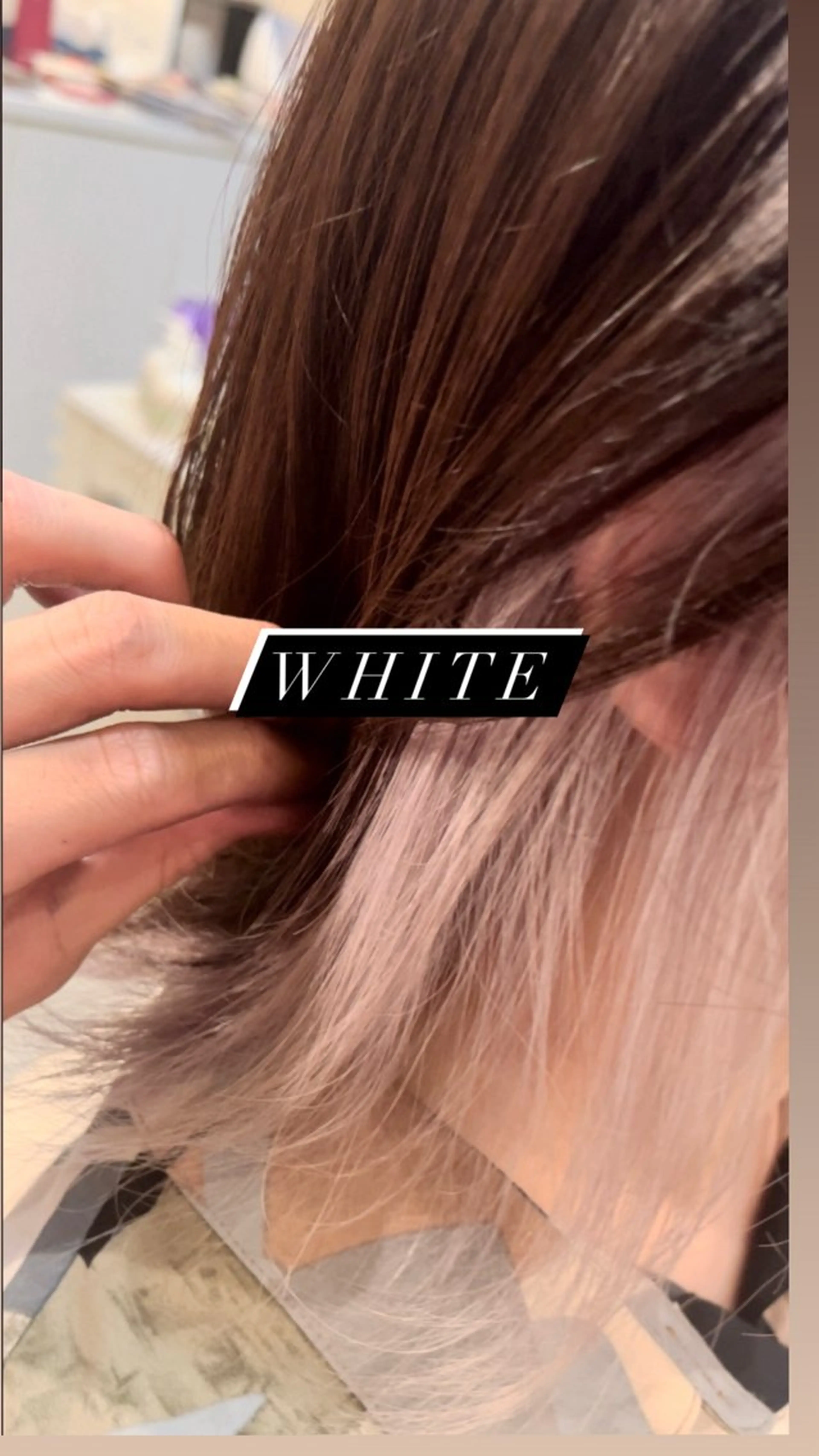 カラー ate 【暖色/ハイトーン】のヘアスタイル