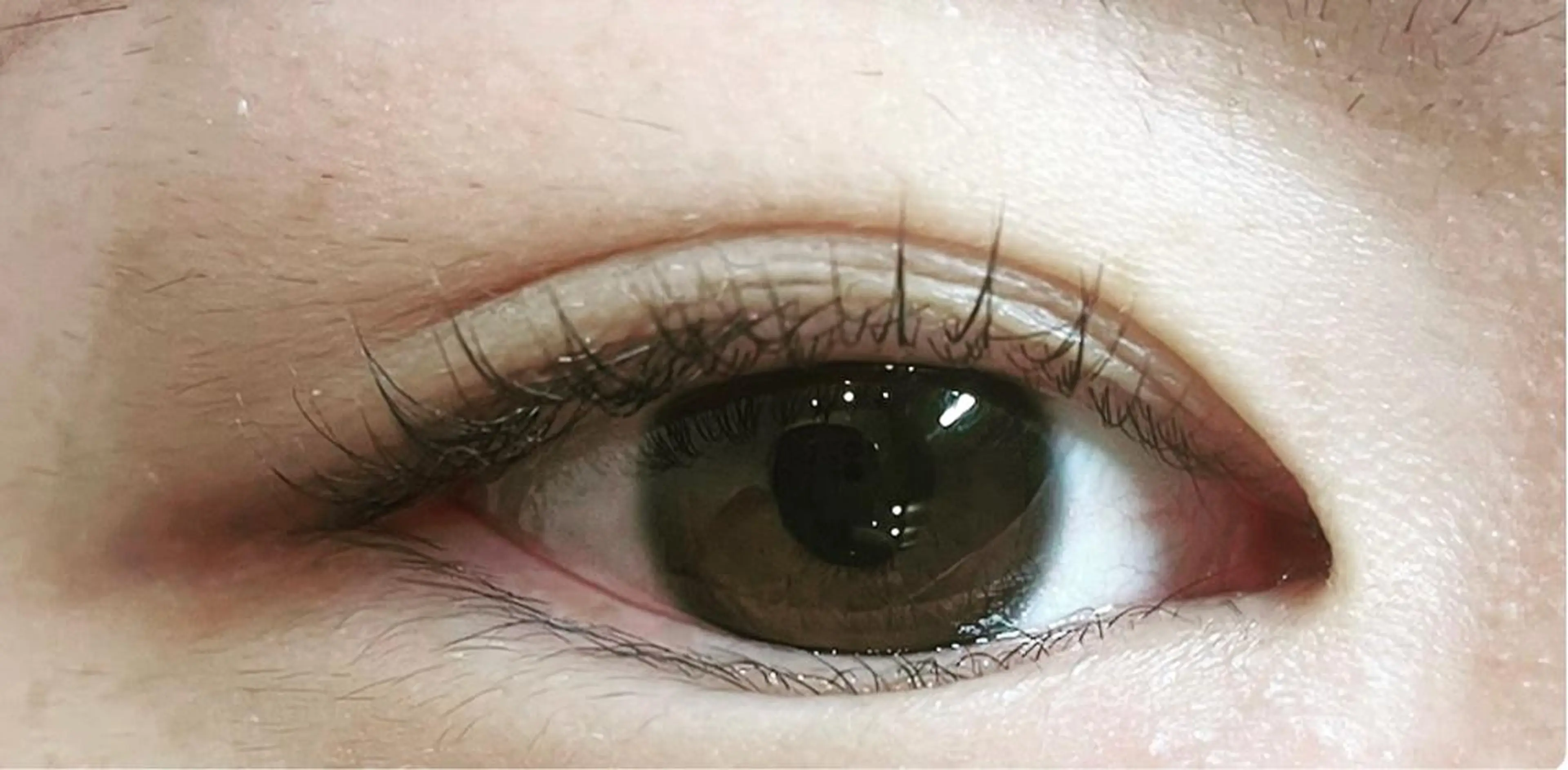 フラットラッシュ60本オフ込みカラーマツエク可の写真