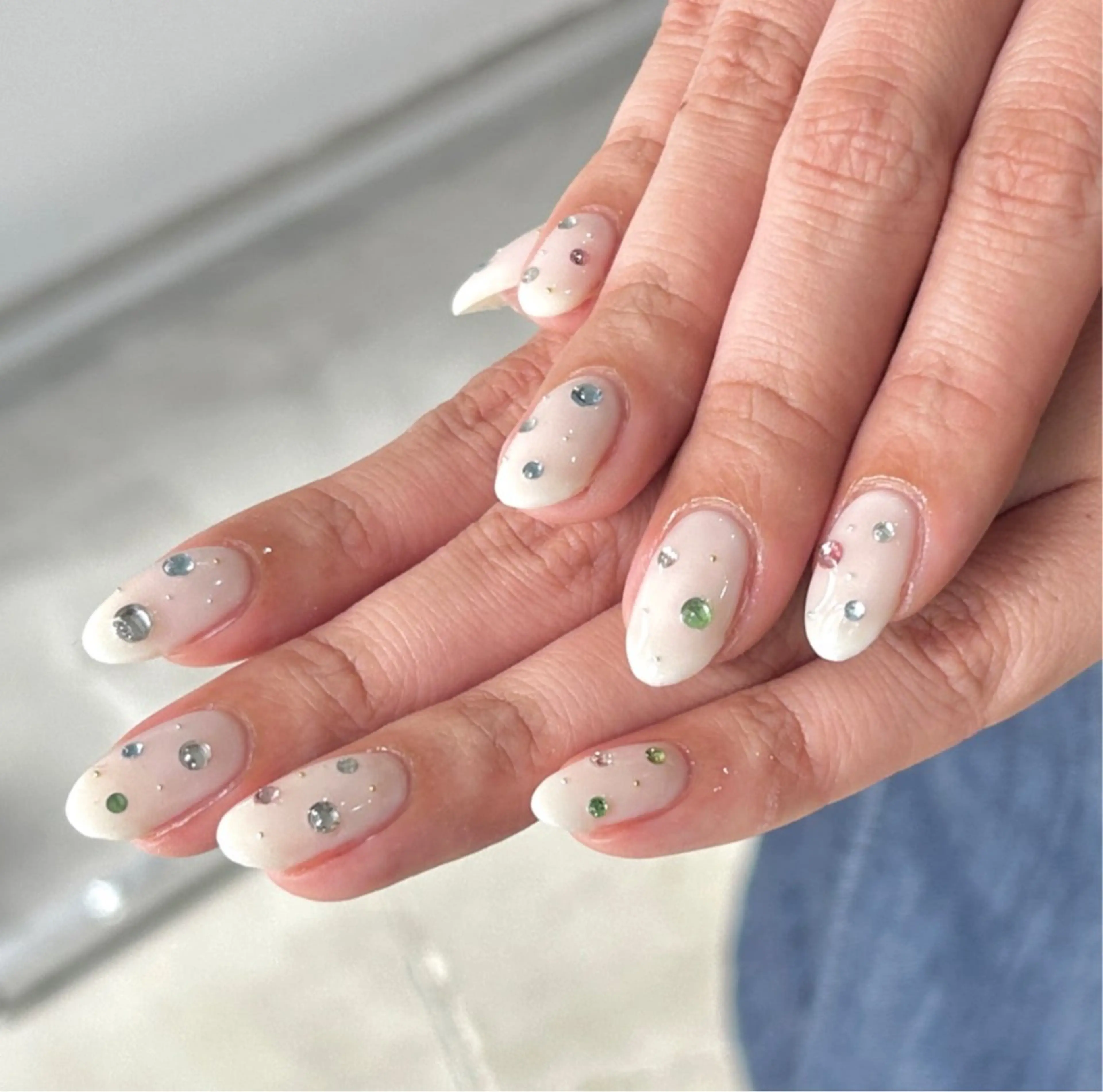 ネイル ハンドネイル 🎼CAFUNÉ_ TOKYO.•*¨のネイルデザイン