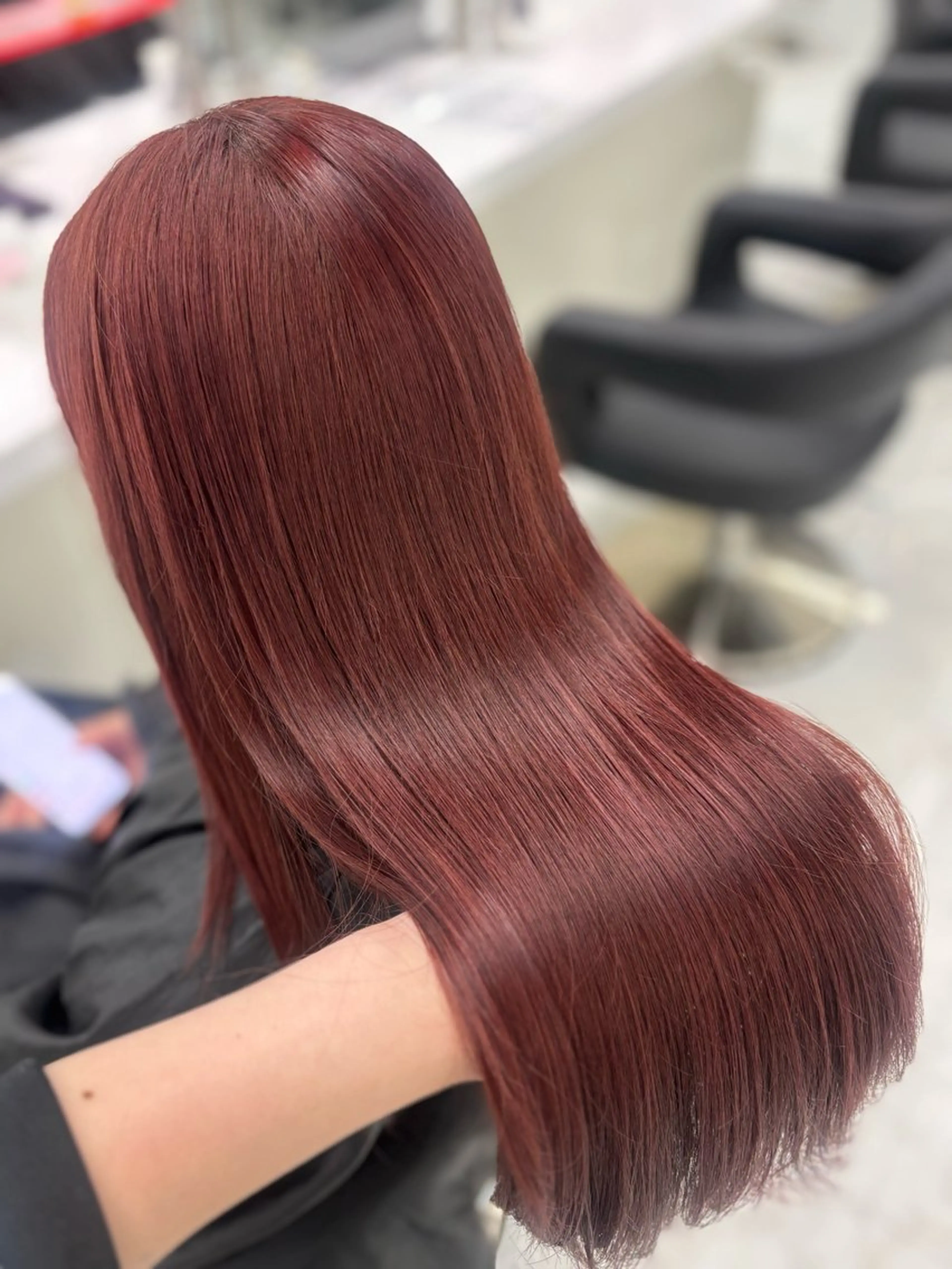 ロング まろっと艶感ブラウン ベージュ🤍まなかのヘアスタイル