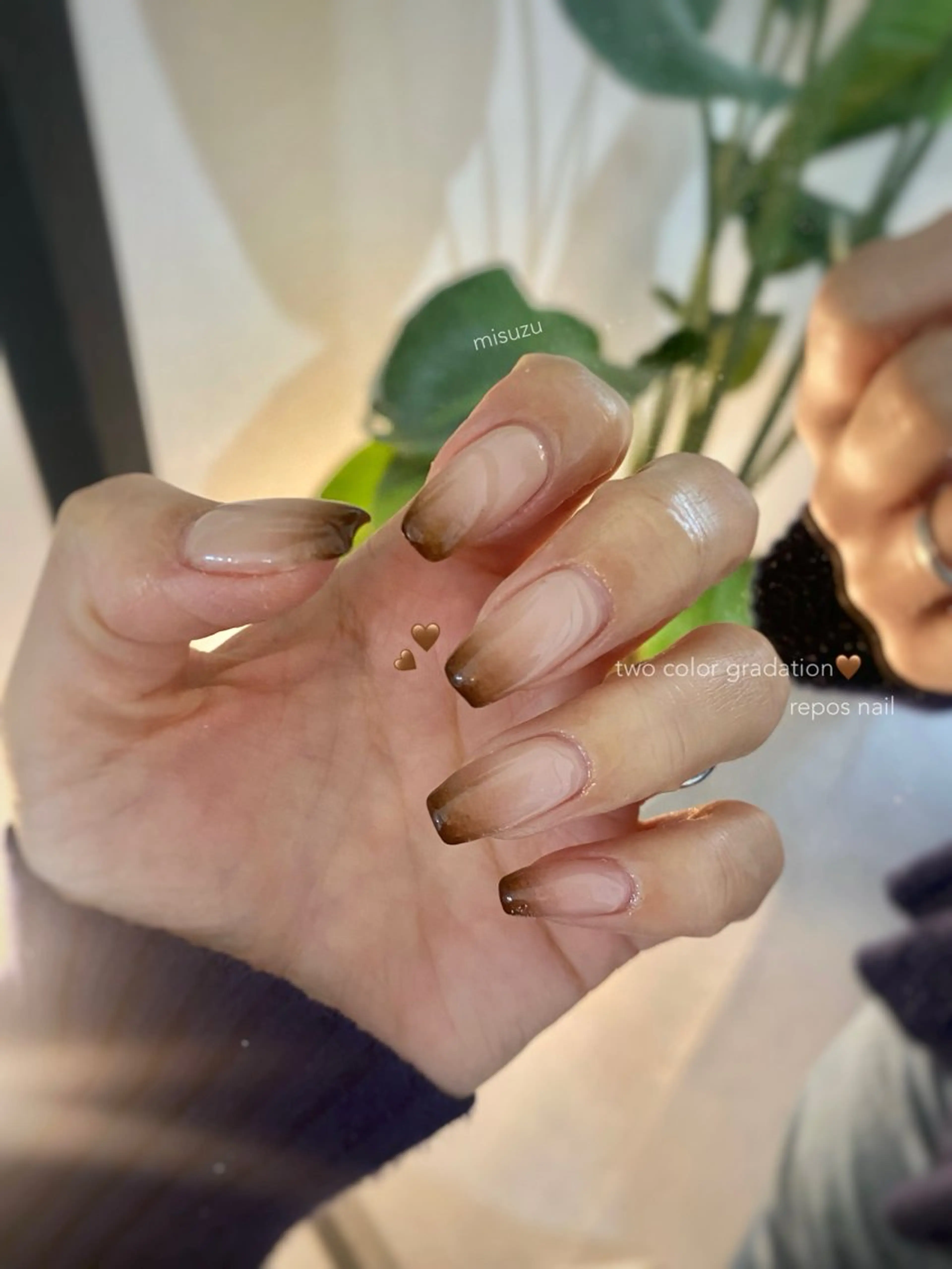 ネイル ハンドネイル repos-ルポ- misuzu🌿のネイルデザイン
