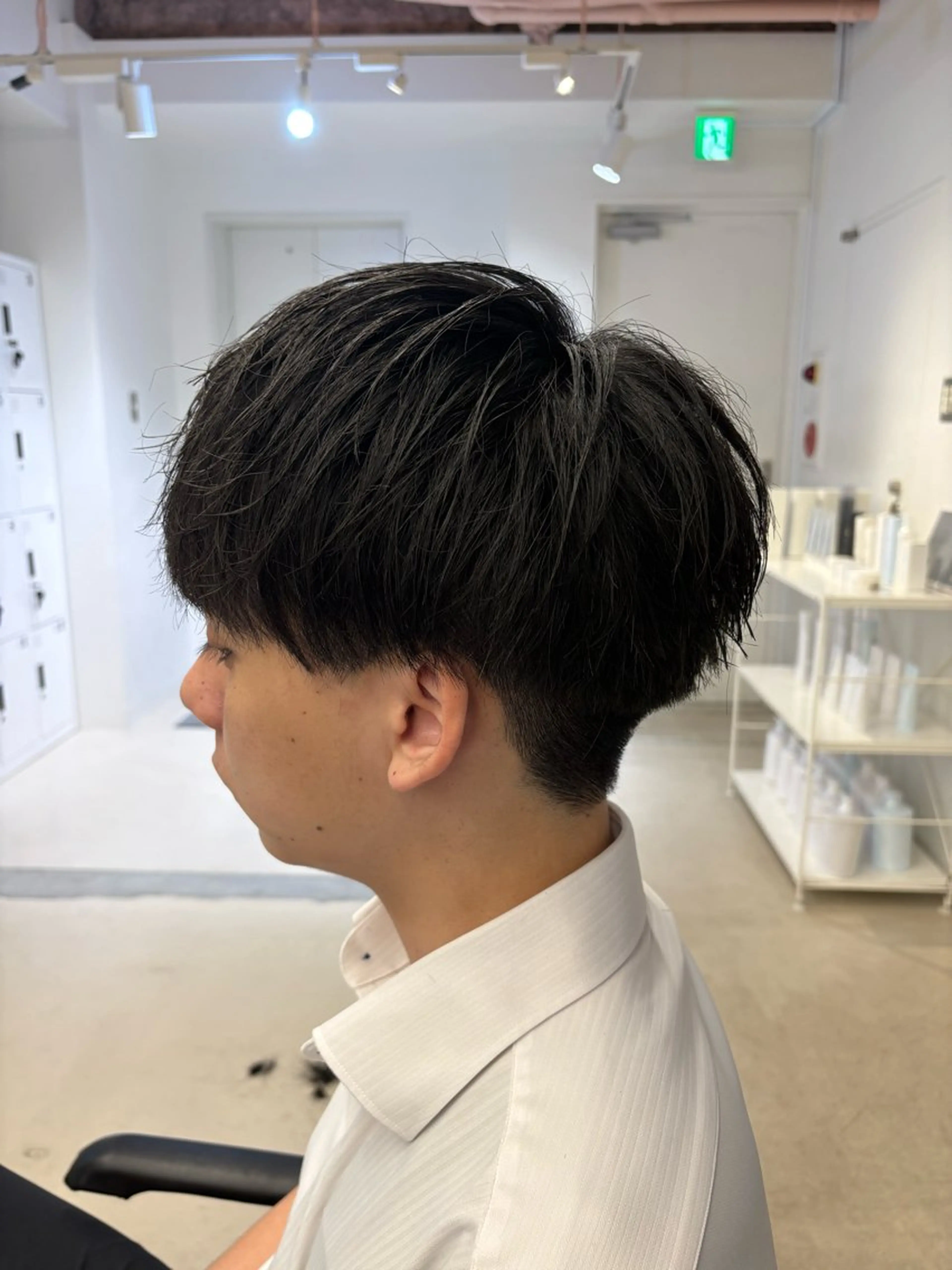 ショート 韓国風ヘア 【池袋メンズカット】 美容師ナルセ✂️のヘアスタイル