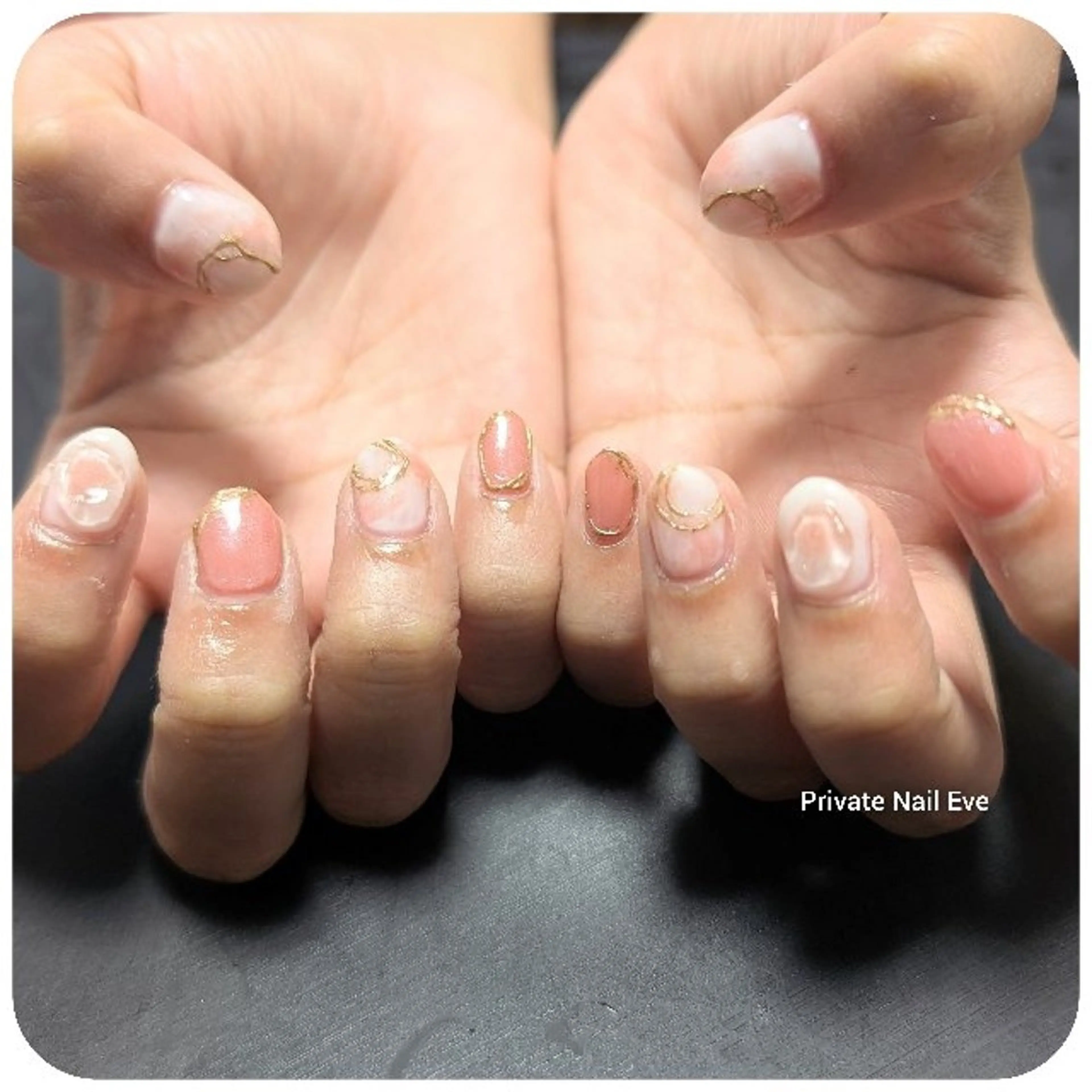 ネイル ニュアンスネイル ハンドネイル ネイル junkoのネイルデザイン