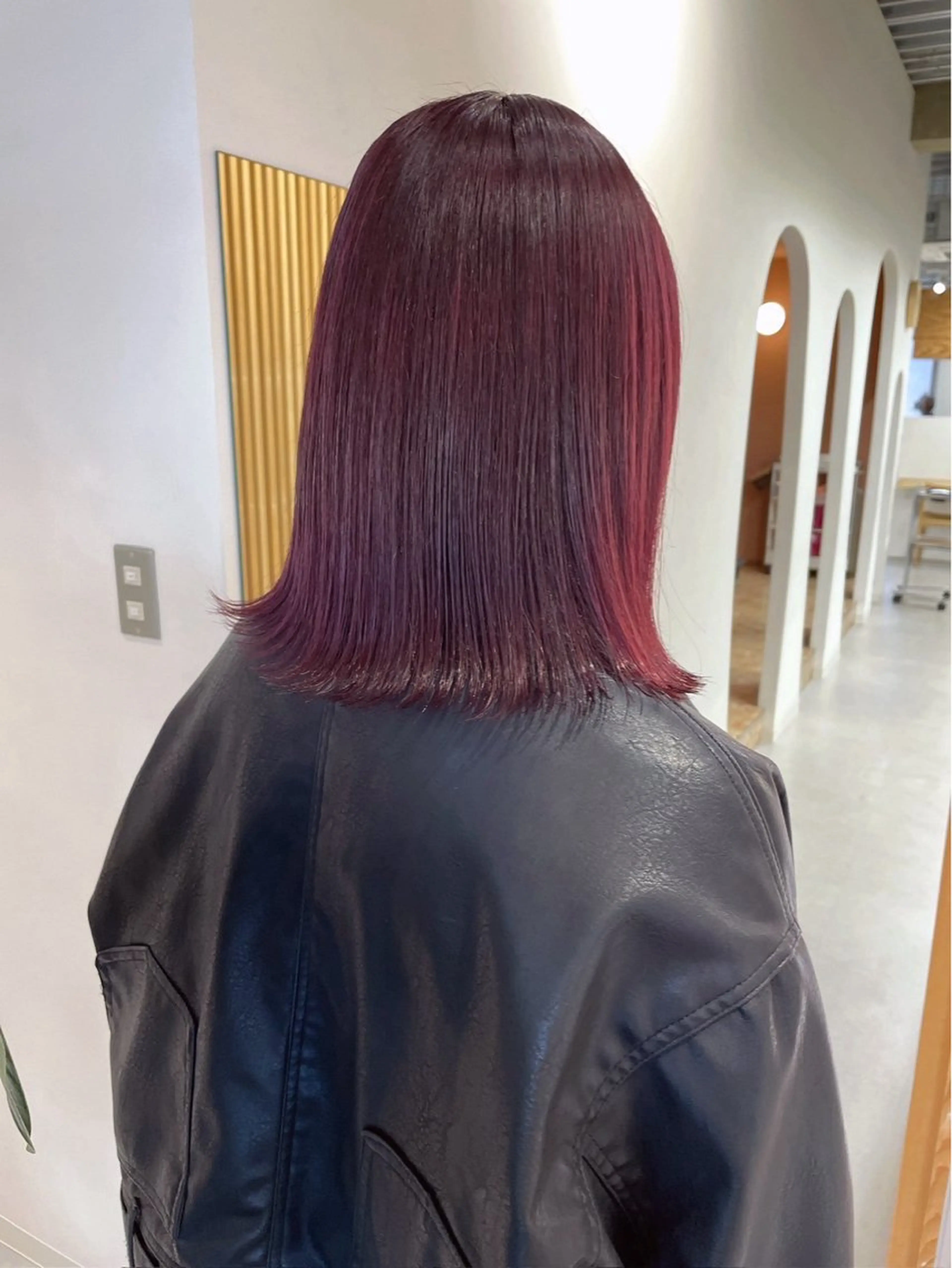 ミディアム カラー ヘアカラー 艶カラー/パーマ/ ‎kanahaʚଓ⋆のヘアスタイル