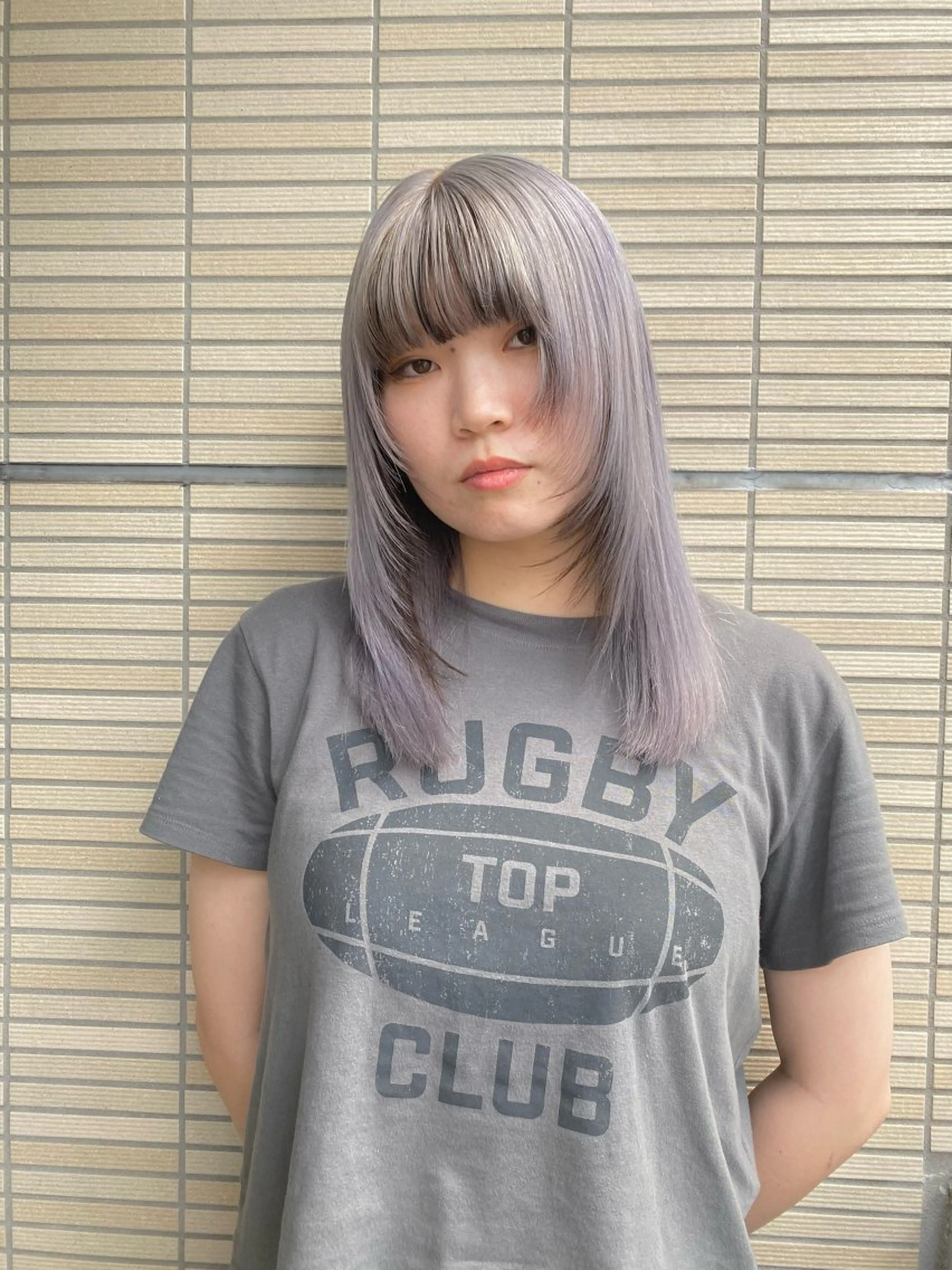 【minimo期間限定50%off】カット＋ダブルカラー(ケアブリーチ込)の写真