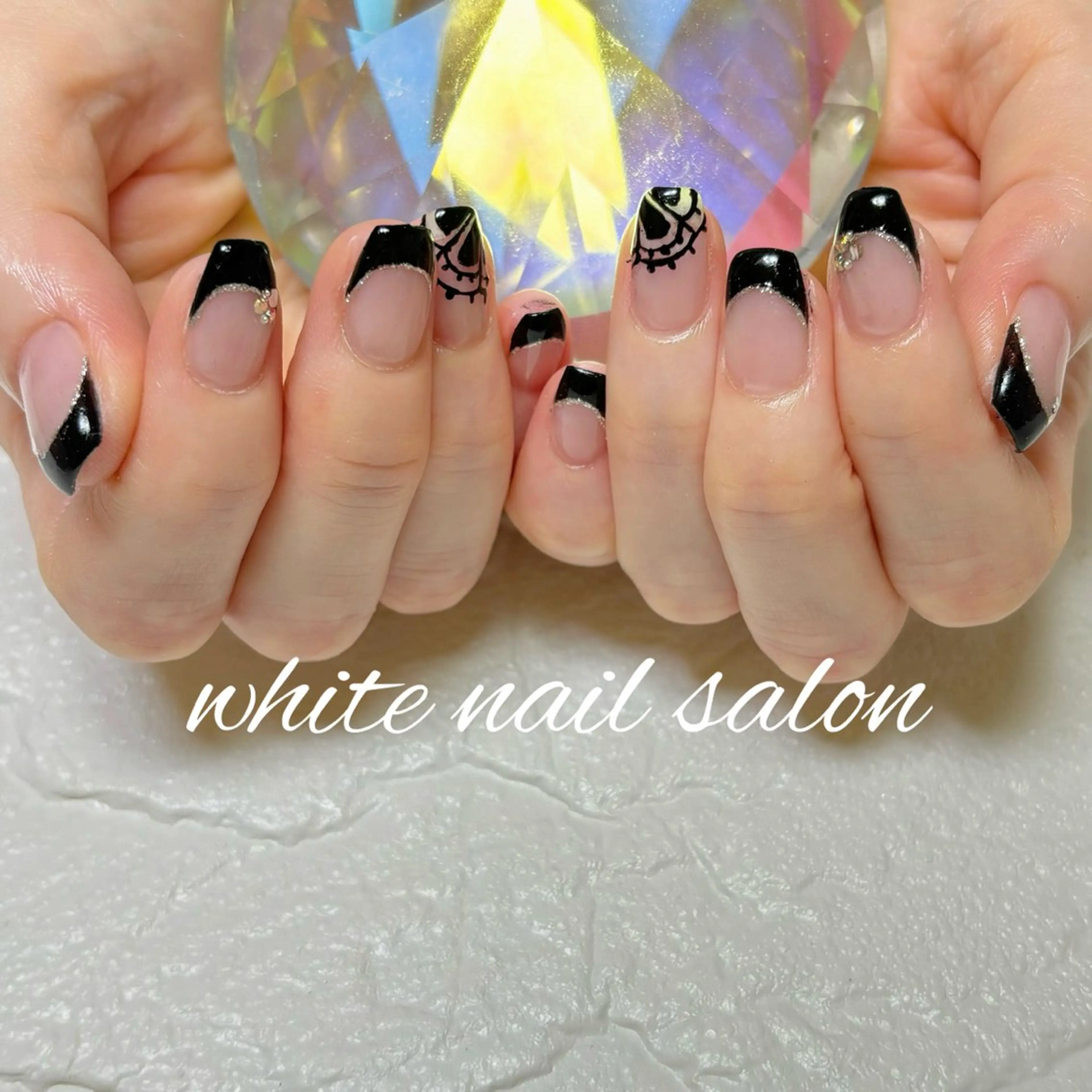 ネイル フットネイル ハンドネイル white nail salonのネイルデザイン
