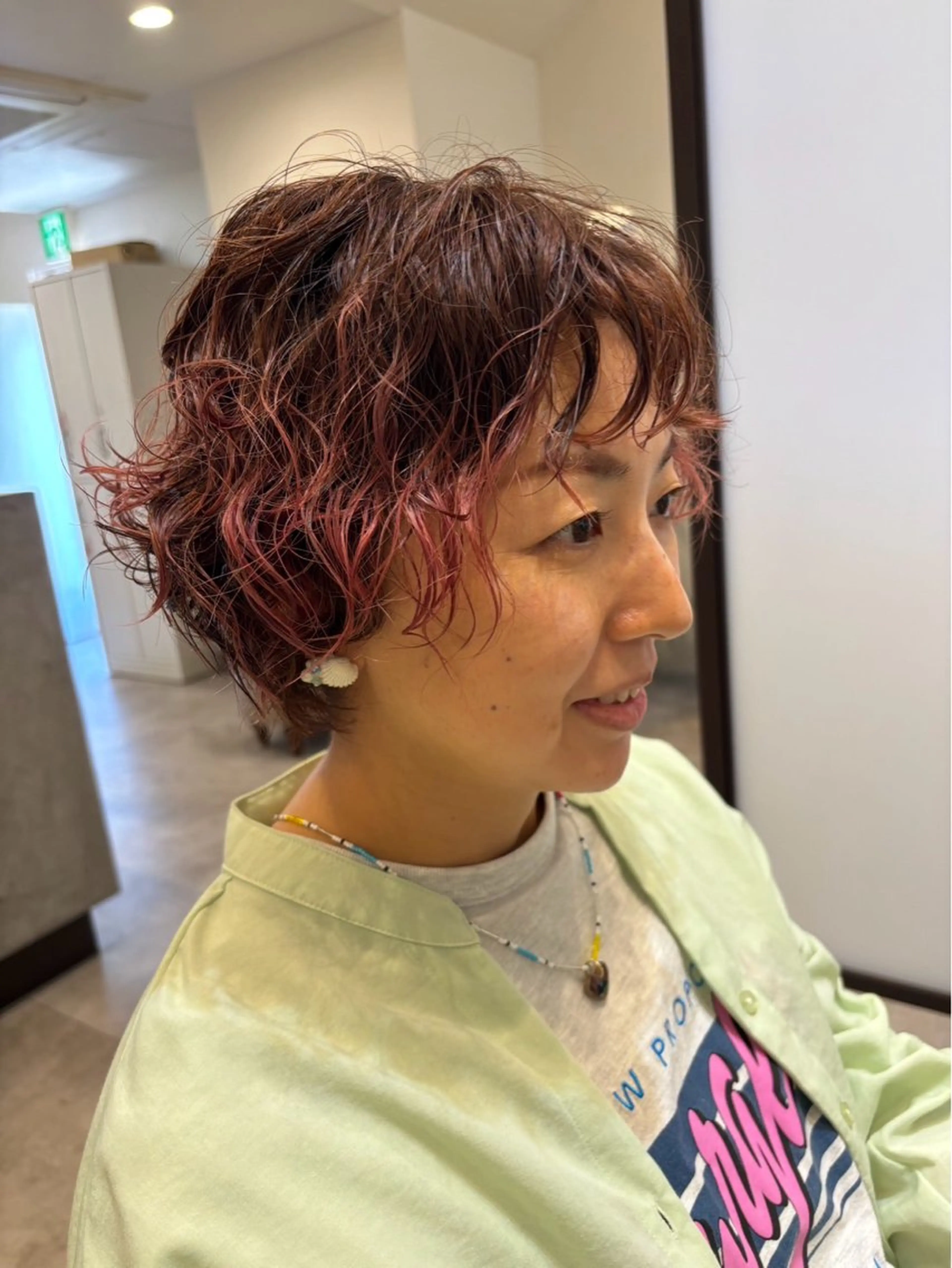 ショート 川村 瑠奈/艶髪/髪質改善のヘアスタイル