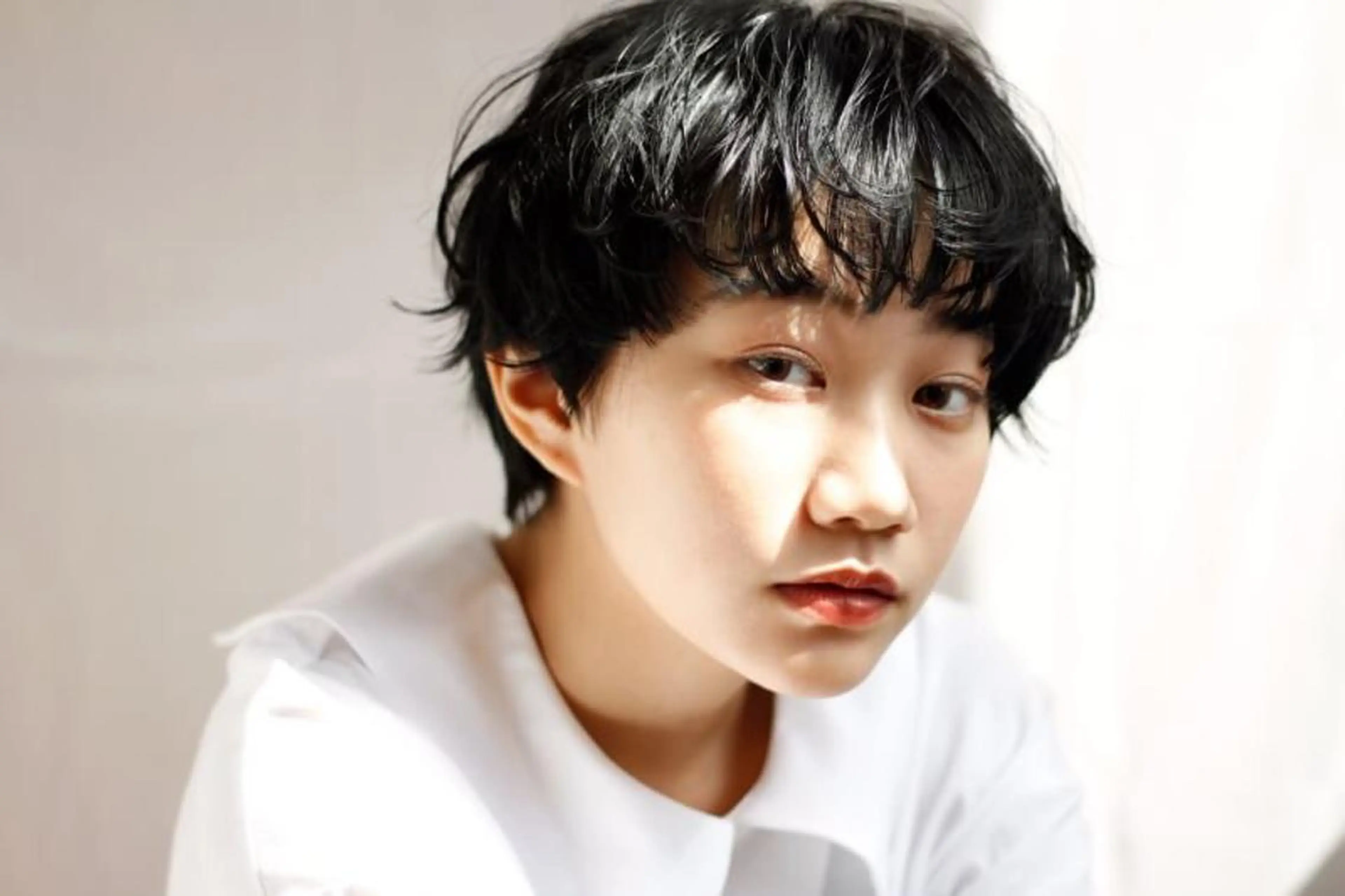 ショート カラー ヘアアレンジ 髪質改善✨️透明感カ ラー✧*。山下さいみのヘアスタイル