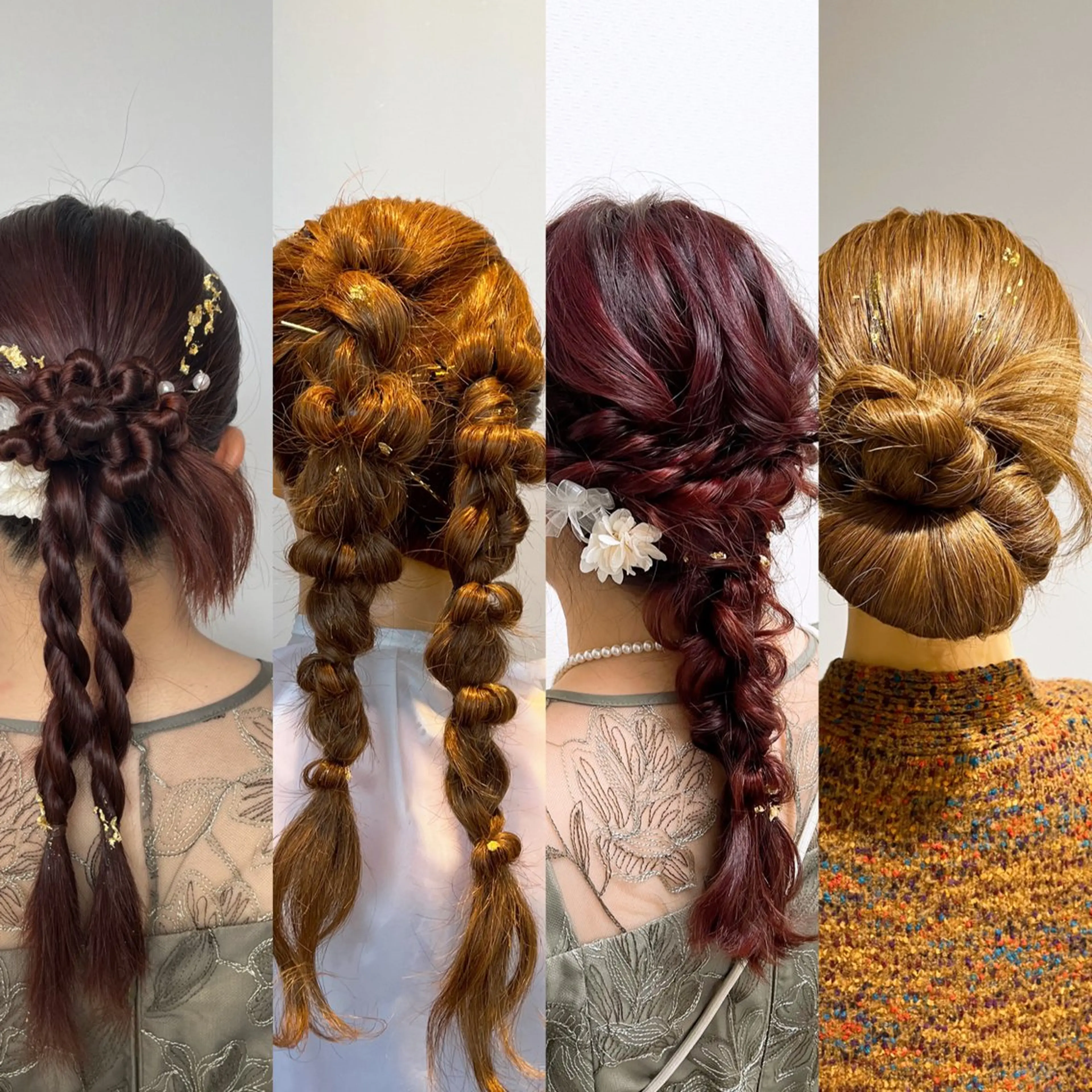 お出かけヘアセット♪の写真