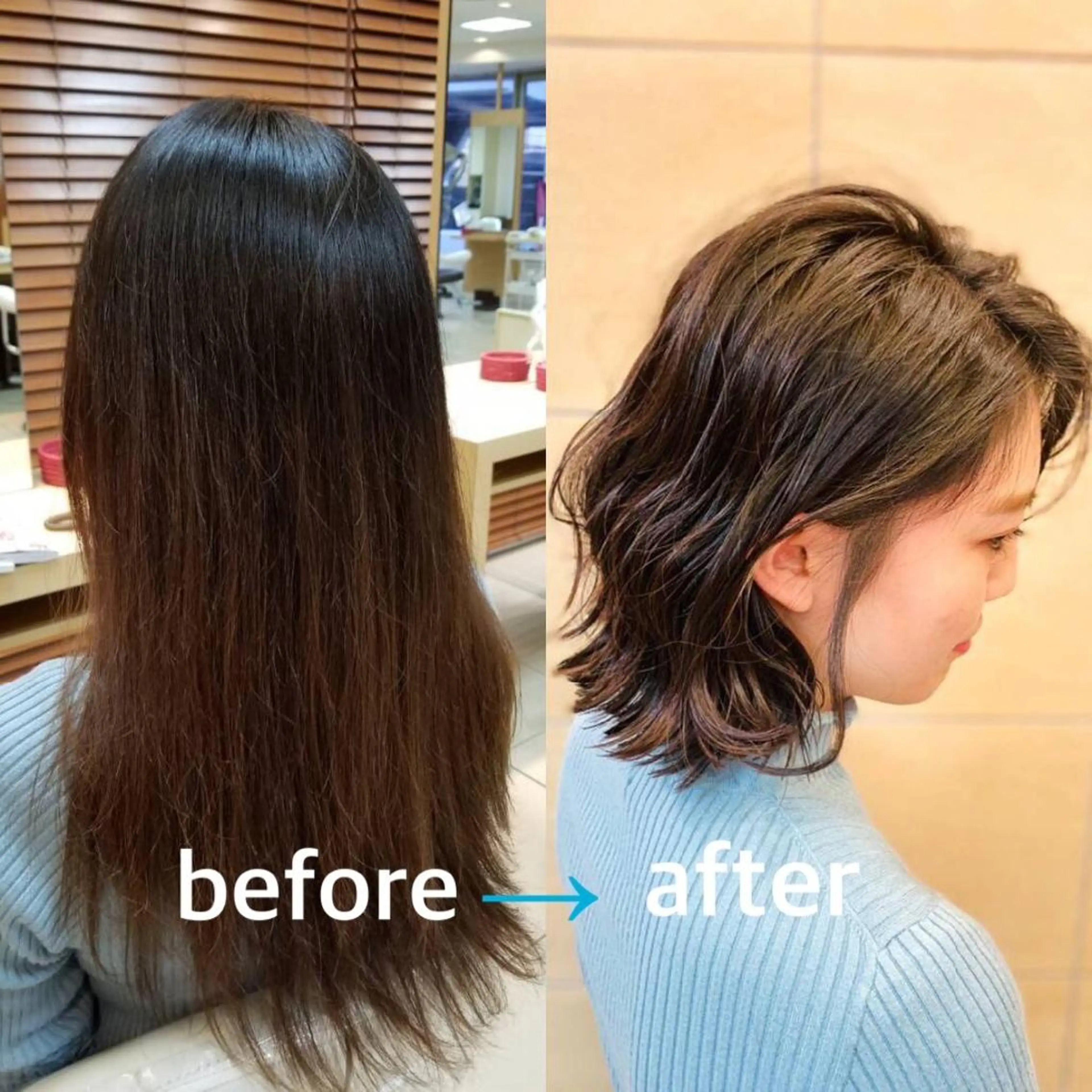 ミディアム カラー 髪質改善特化美容師 小林和哉のヘアスタイル