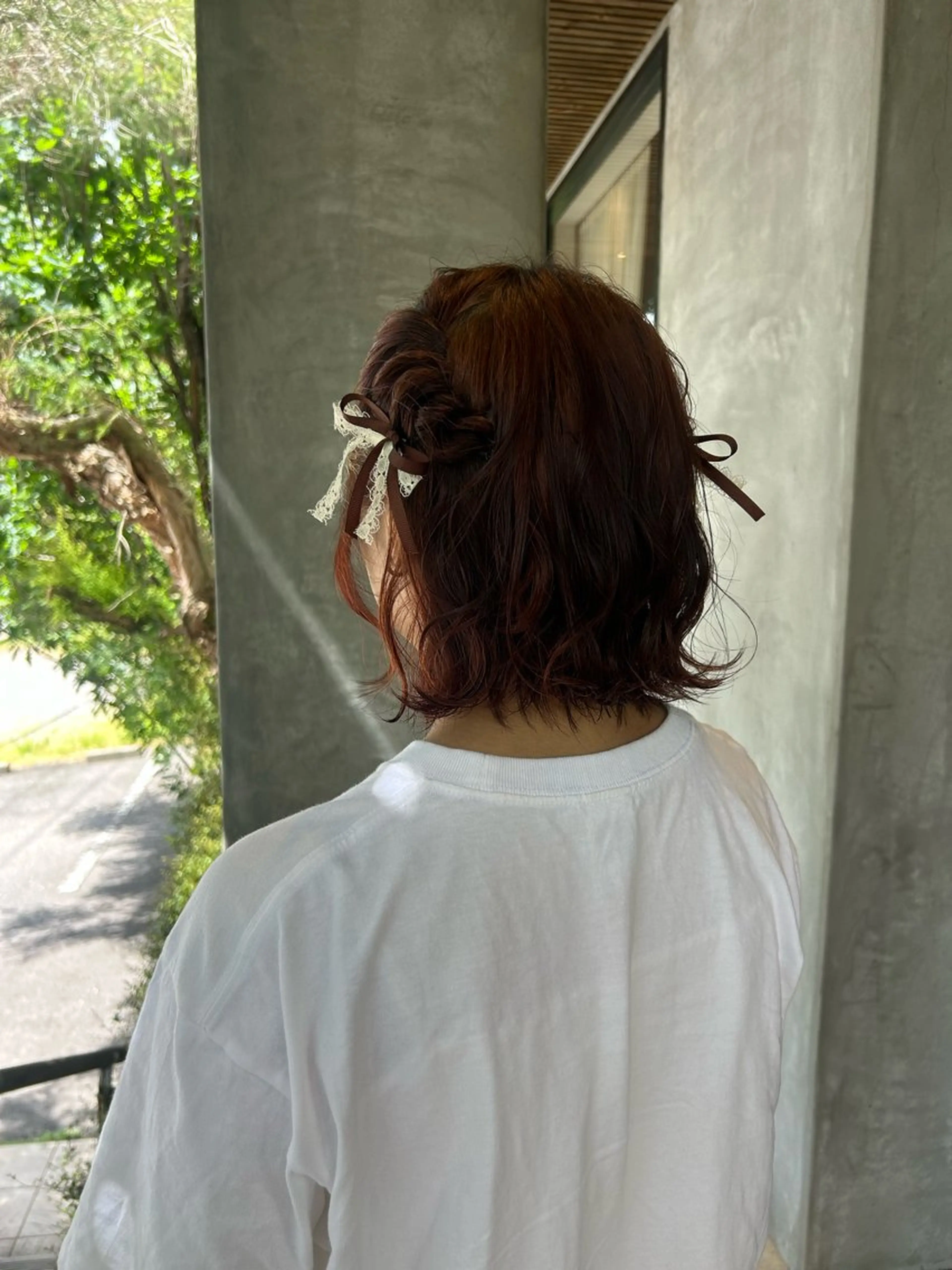 ヘアアレンジ ボブ 浴衣 ヘアセット lapis / soraのヘアスタイル