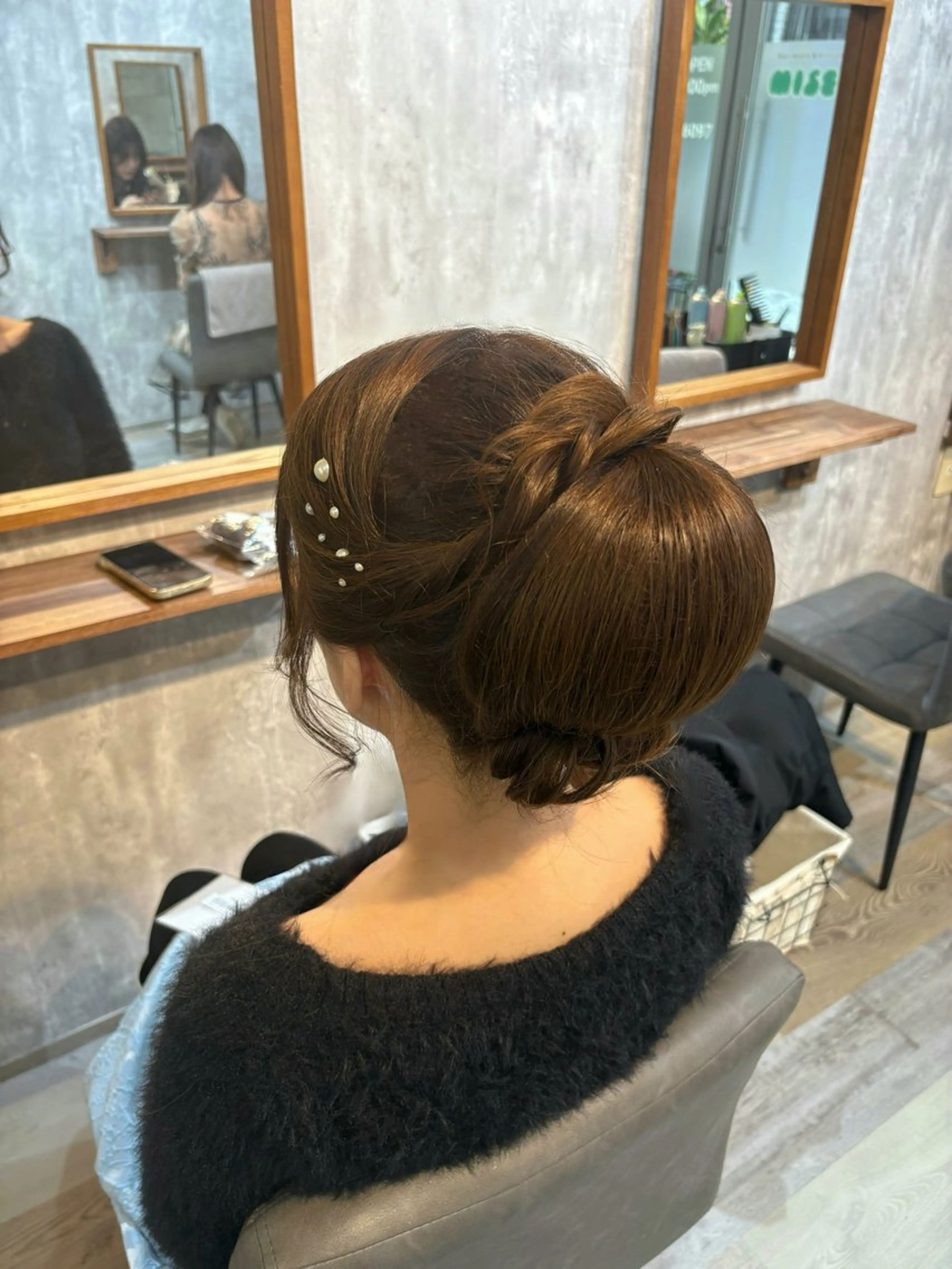 ロング ヘアセット 六本木0分ヘアセット ヘアメイクのヘアスタイル