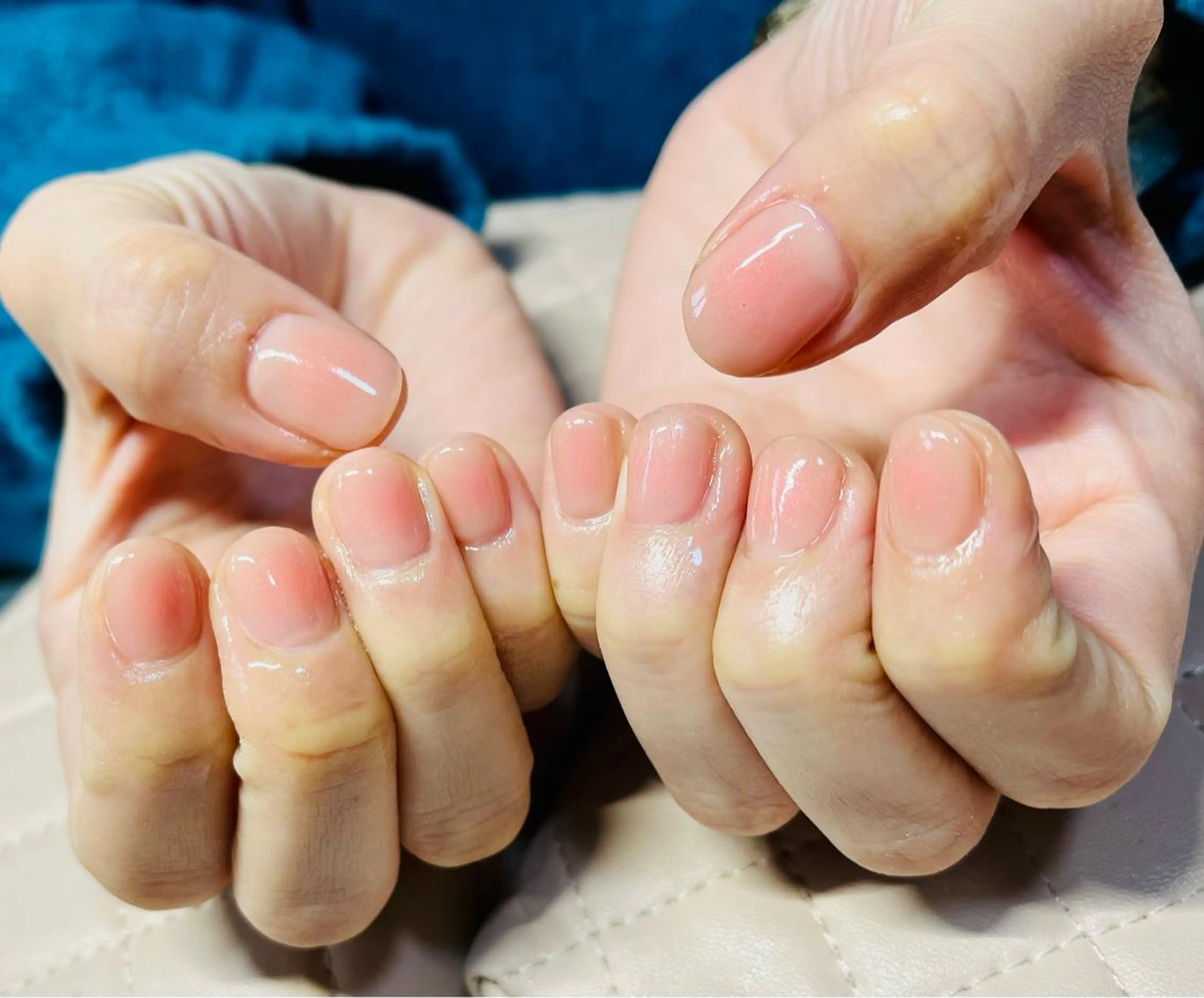 ネイル チークネイル ハンドネイル goldgleams ちなのネイルデザイン