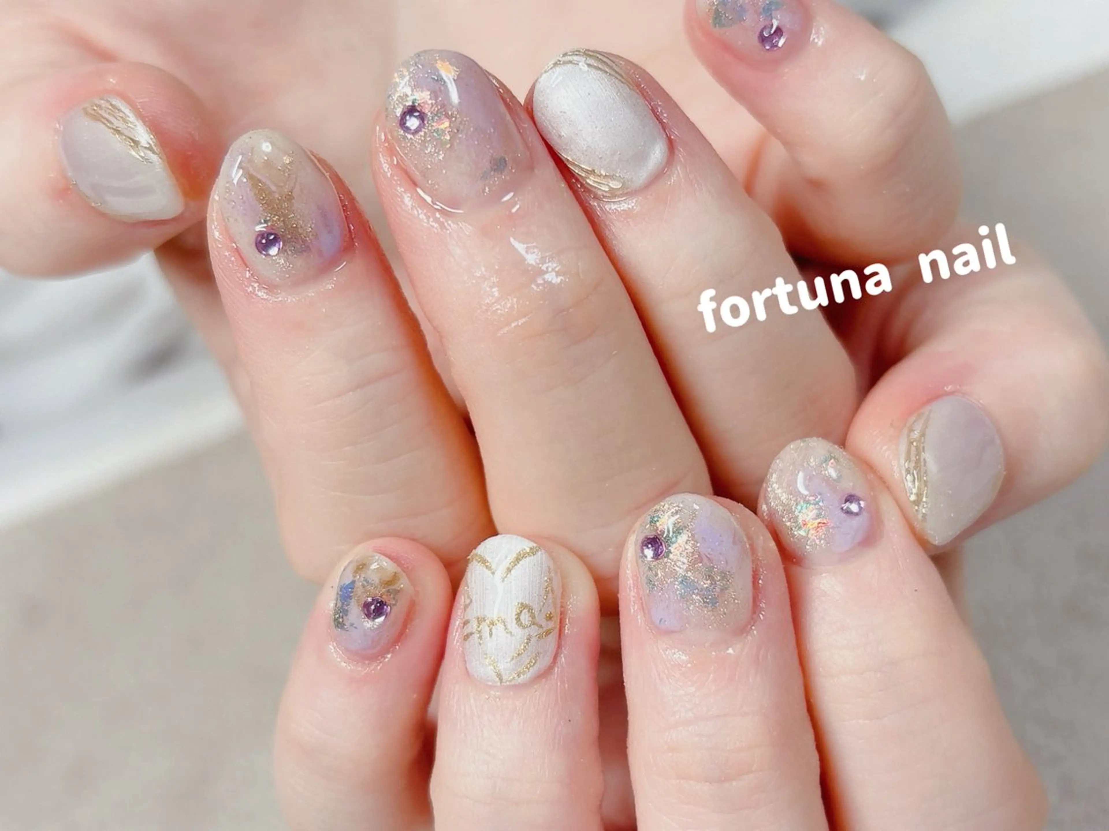ネイル ハンドネイル ハンドケア Nail •Head スパFortunaのネイルデザイン