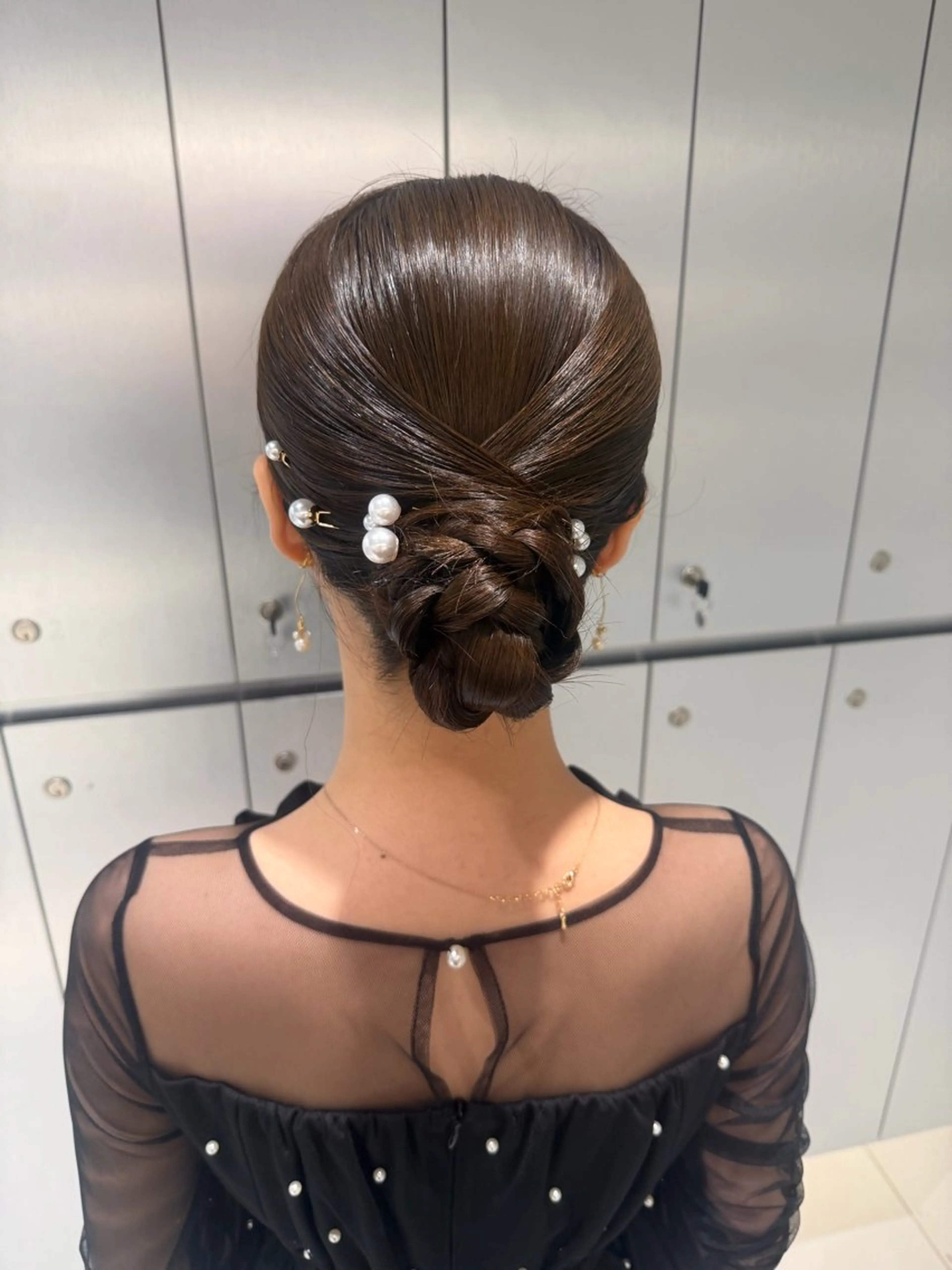 ヘアアレンジ 結婚式・ブライダル ヘアセット ヘアセット🎀耳つぼ 👂💎MONAMIのヘアスタイル