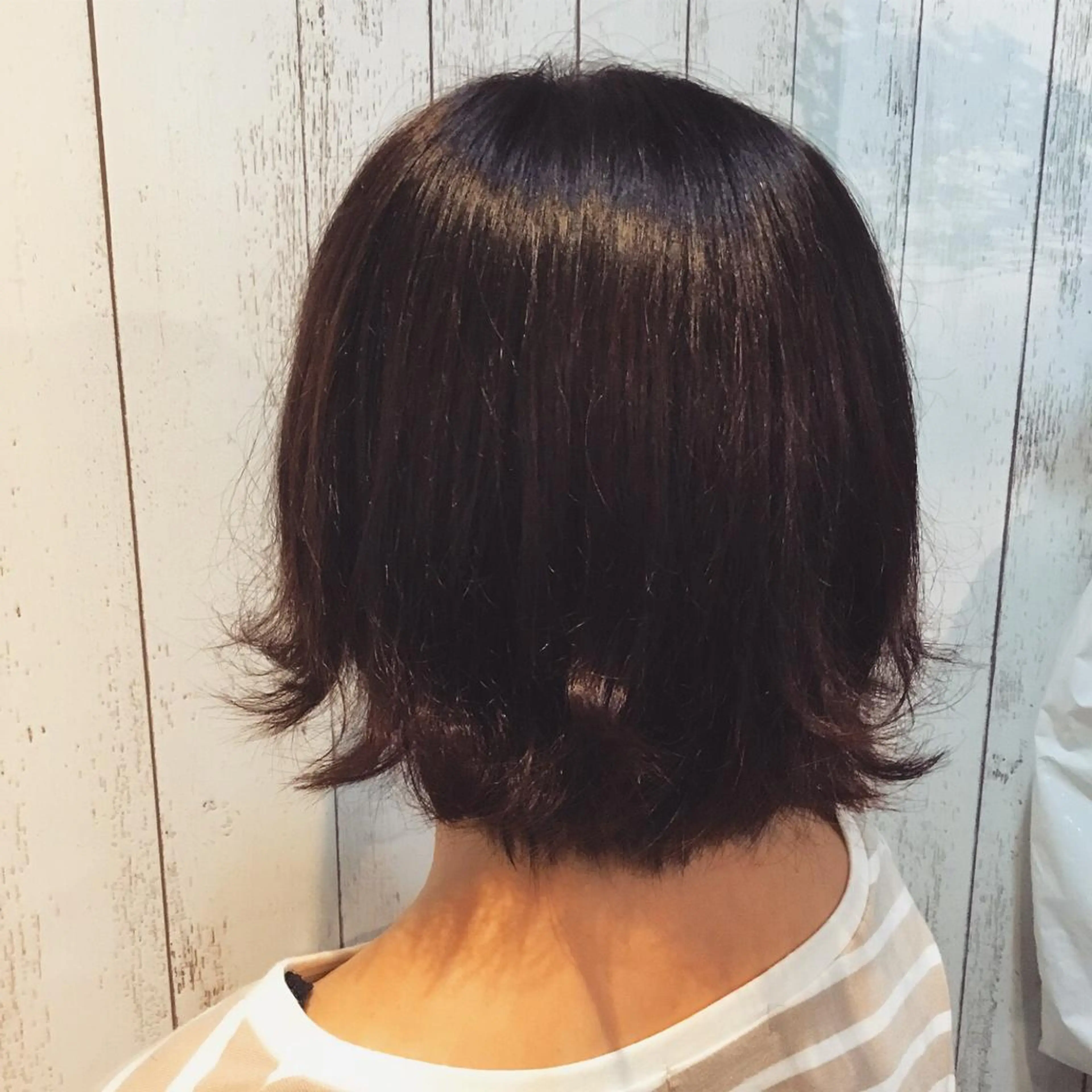ミディアム カラー 金崎 新吾のヘアスタイル