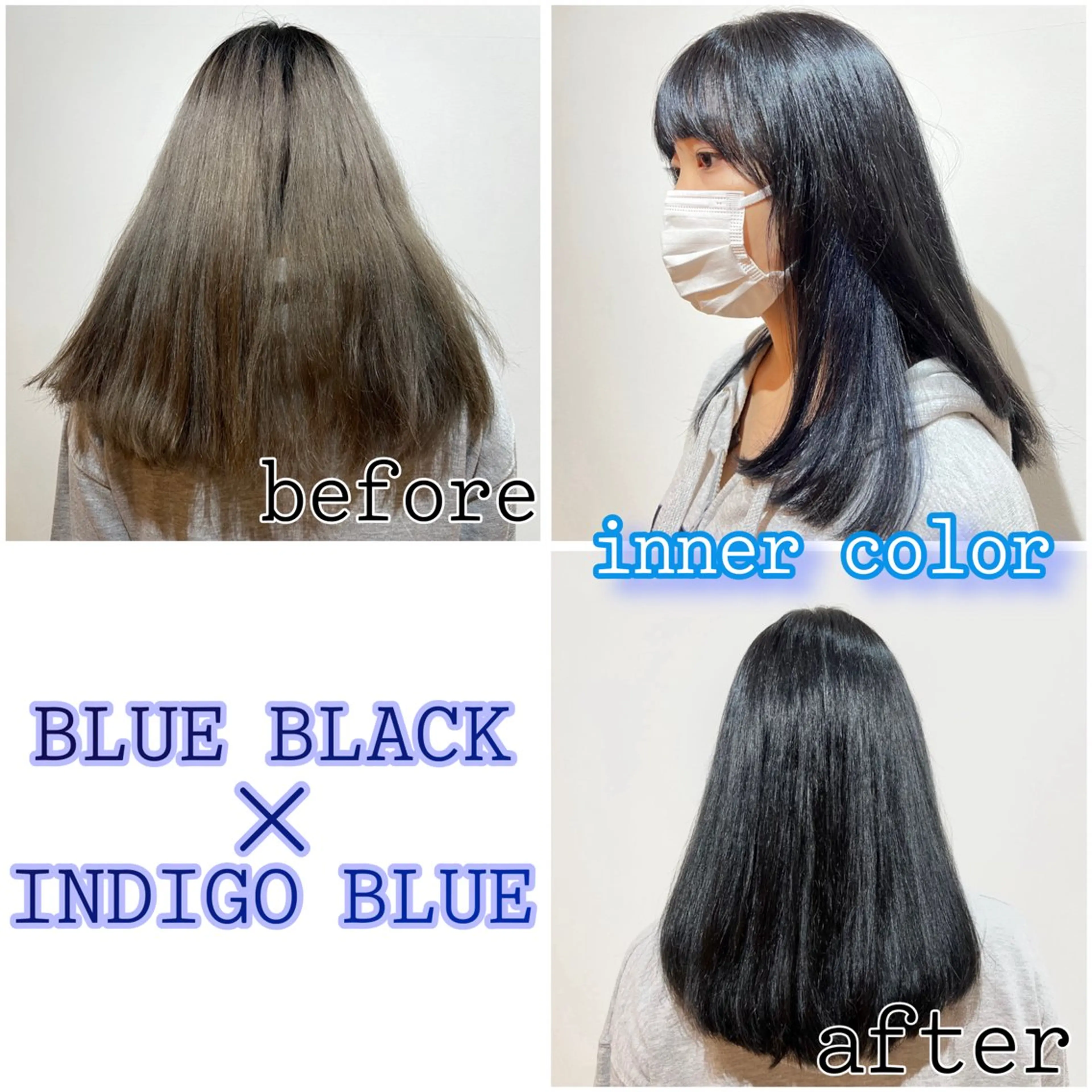 カラー ブリーチ デザインカラー デジタルパーマ 🫧モデルさま募集中のヘアスタイル