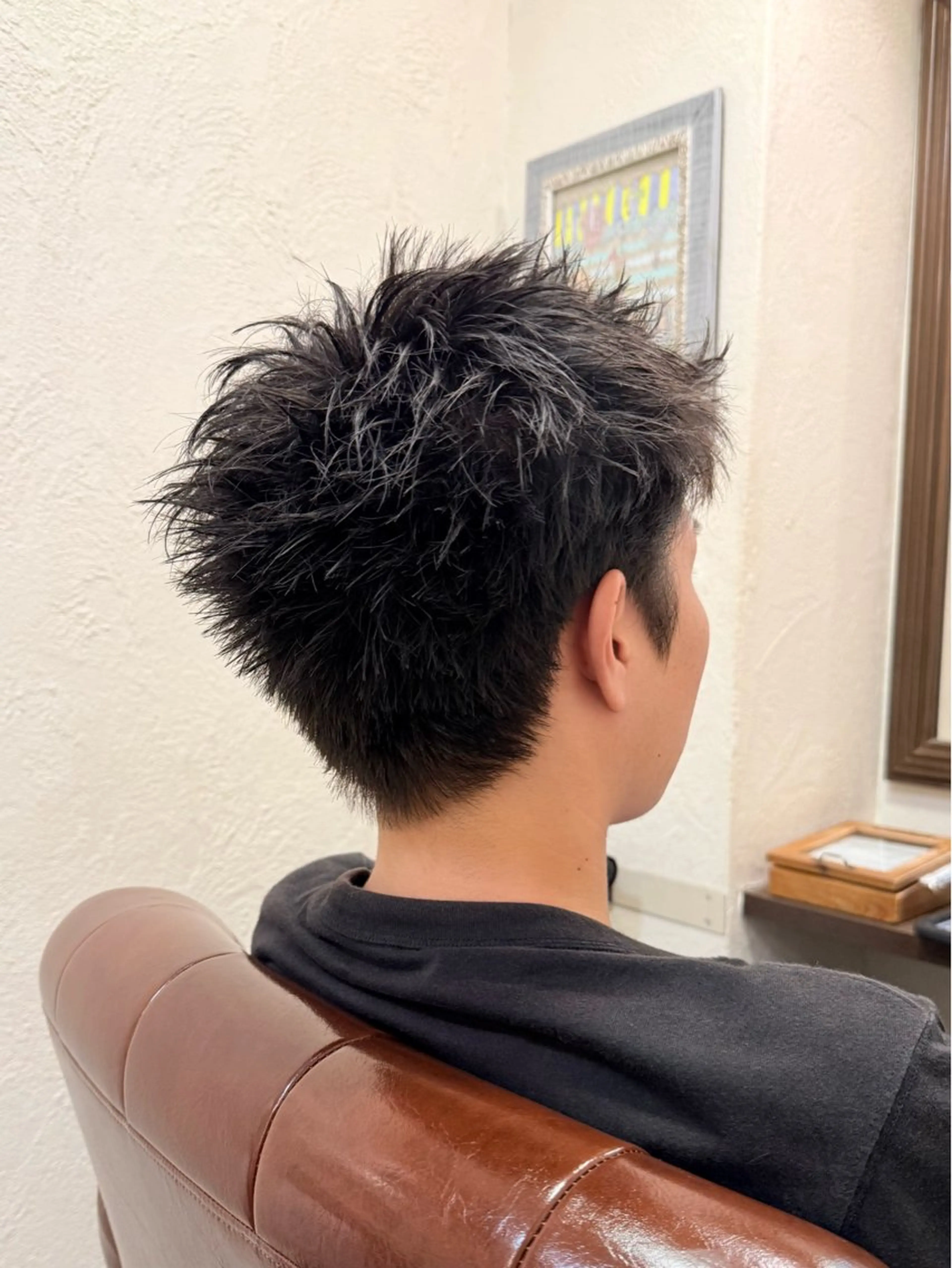 ショート メンズ メンズ/スパイキー ショート/isseyのヘアスタイル