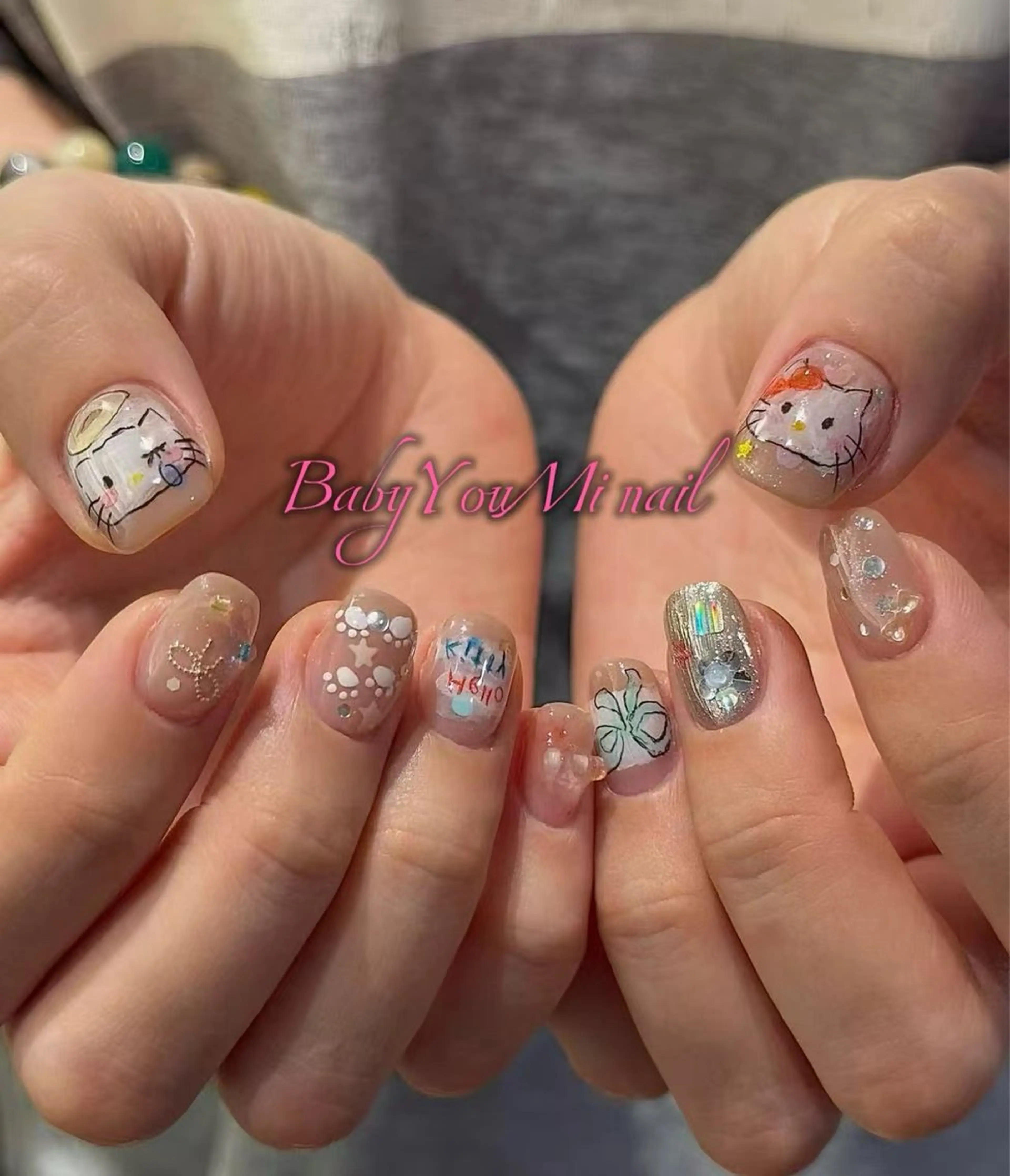 ネイル オーロラネイル フラワーネイル フットネイル フレンチネイル ジェルネイル ハンドネイル 相沢 さやかのネイルデザイン